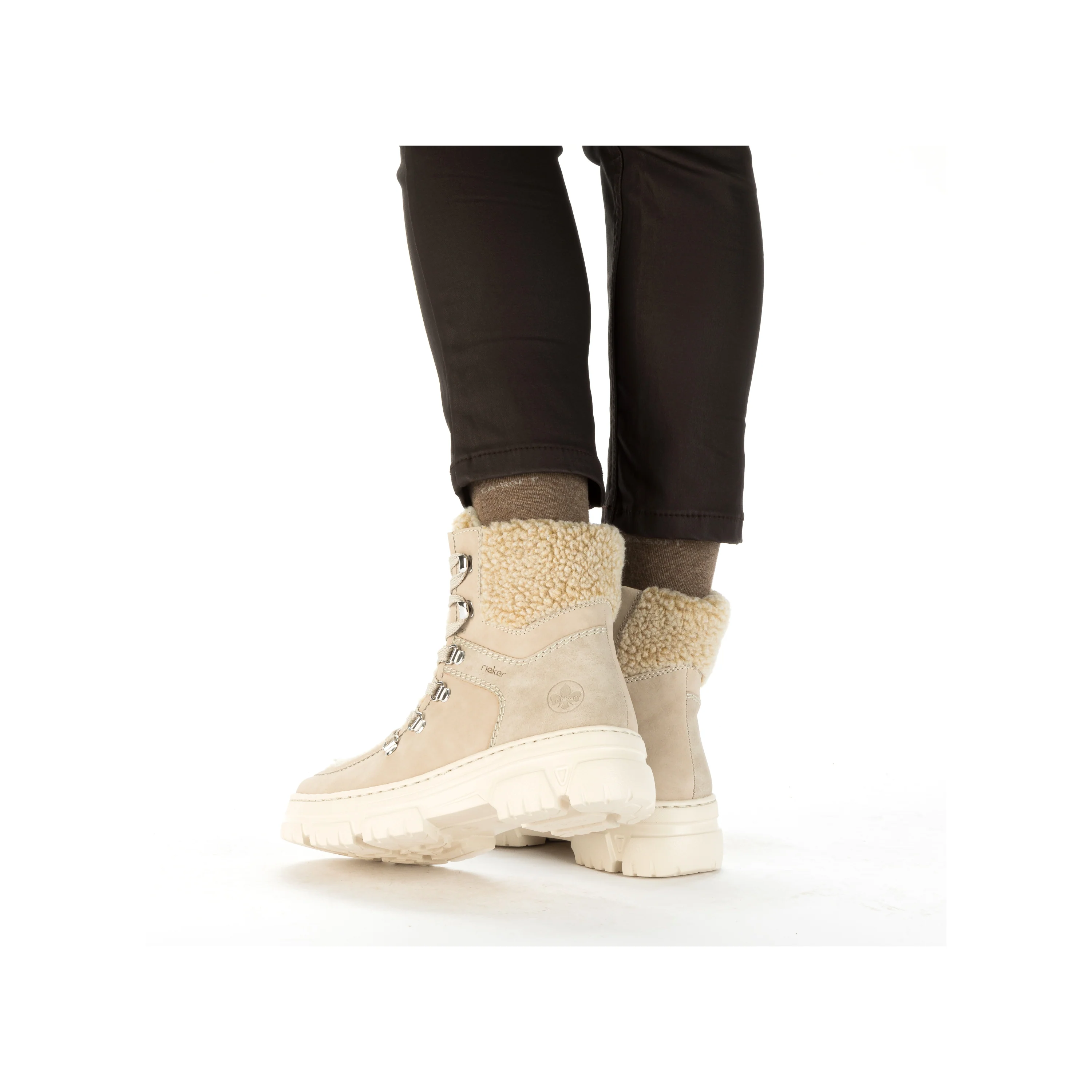Rieker Woman's Boots - Beige | Z7430-62 - Image 27