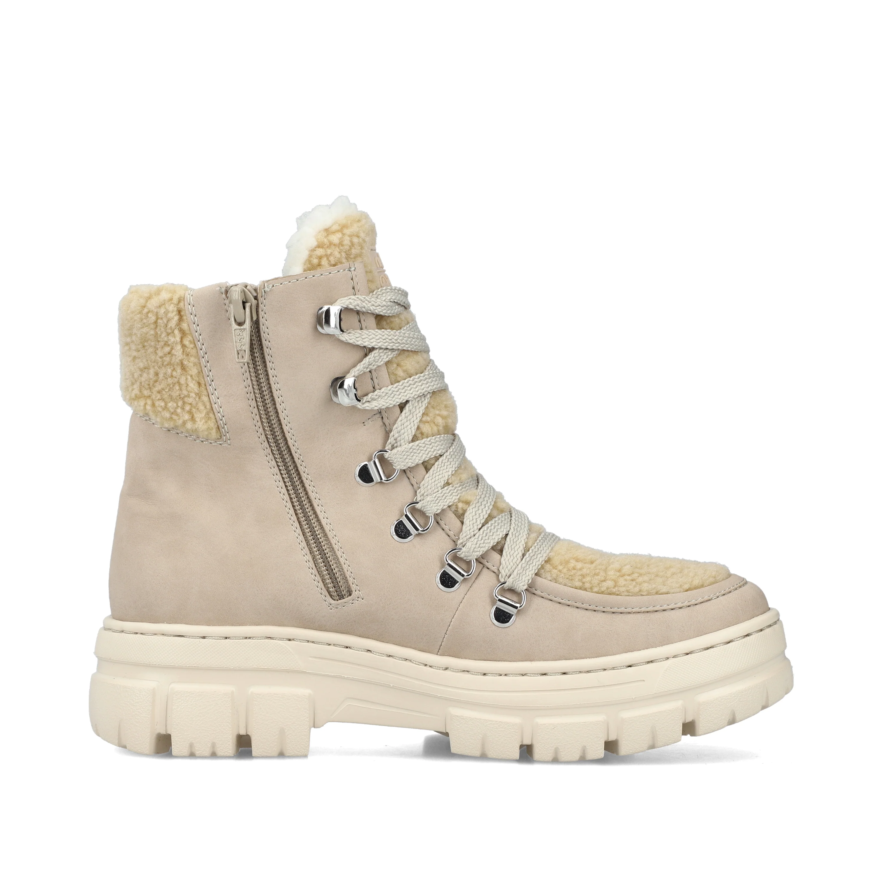 Rieker Woman's Boots - Beige | Z7430-62 - Image 3