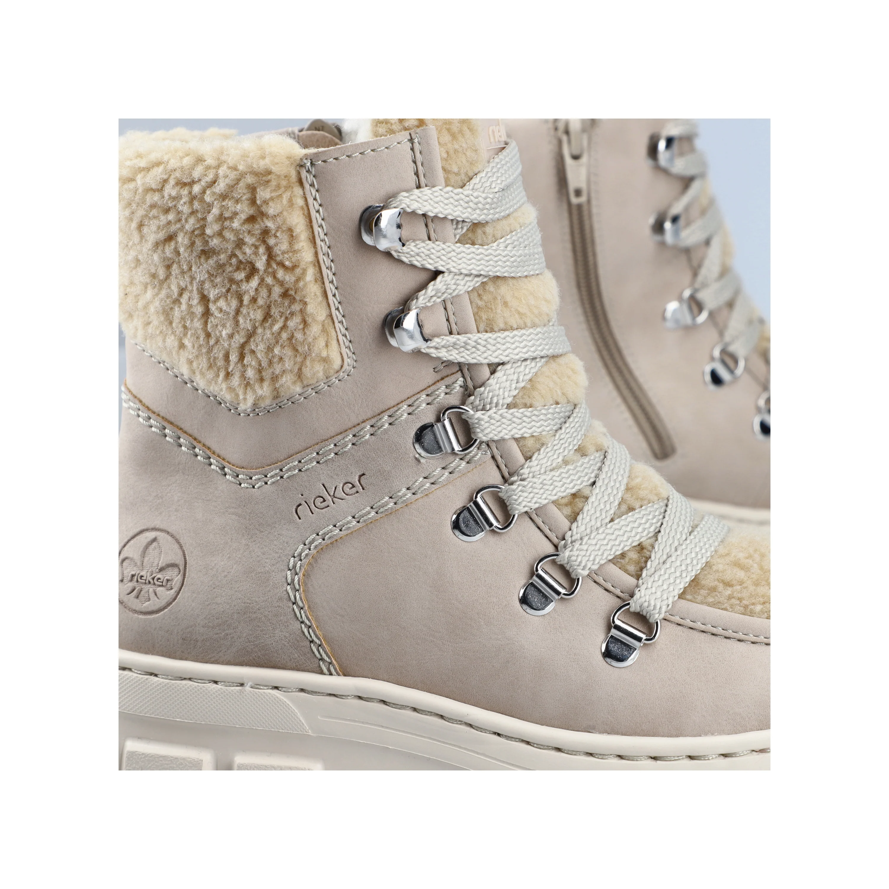 Rieker Woman's Boots - Beige | Z7430-62 - Image 30