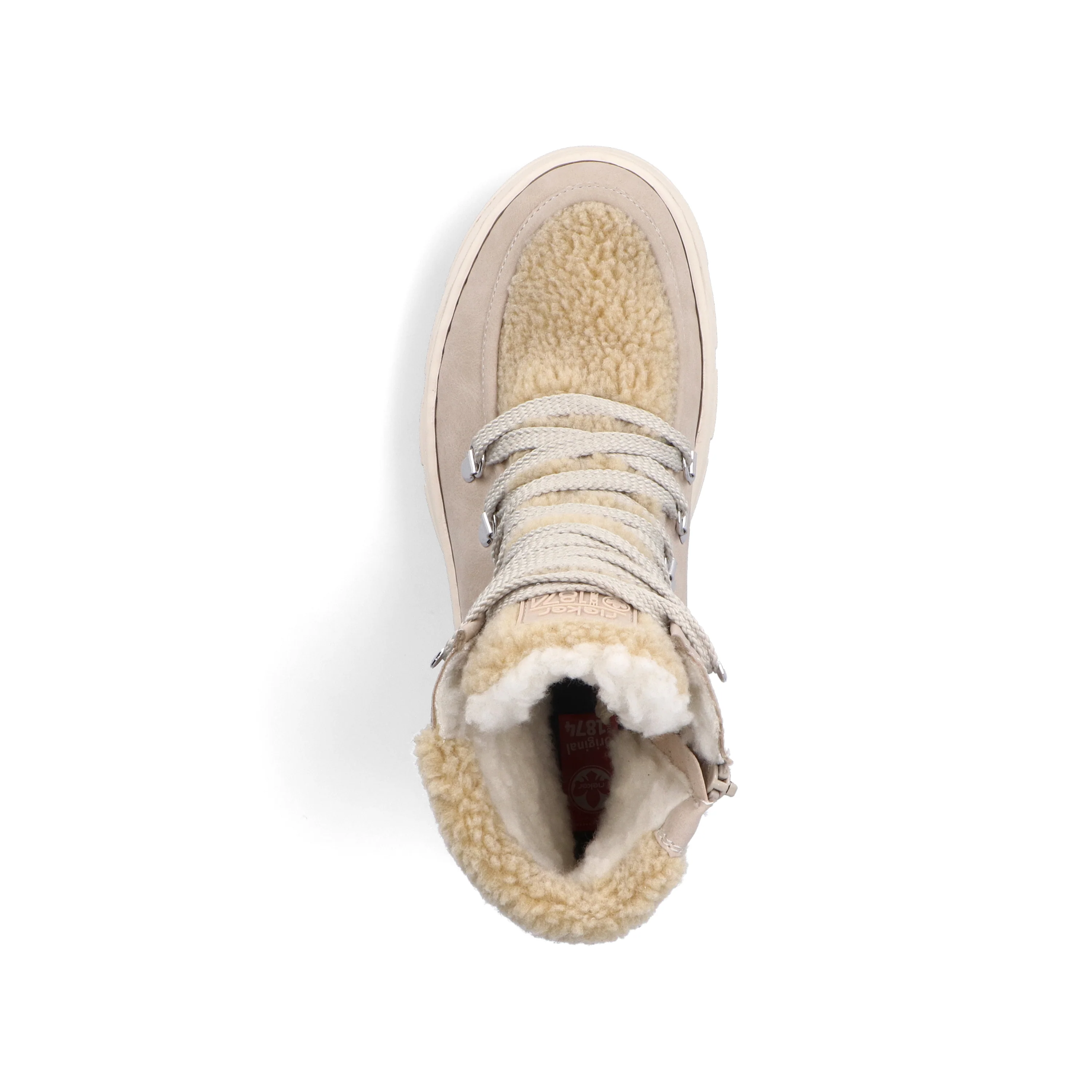Rieker Woman's Boots - Beige | Z7430-62 - Image 8