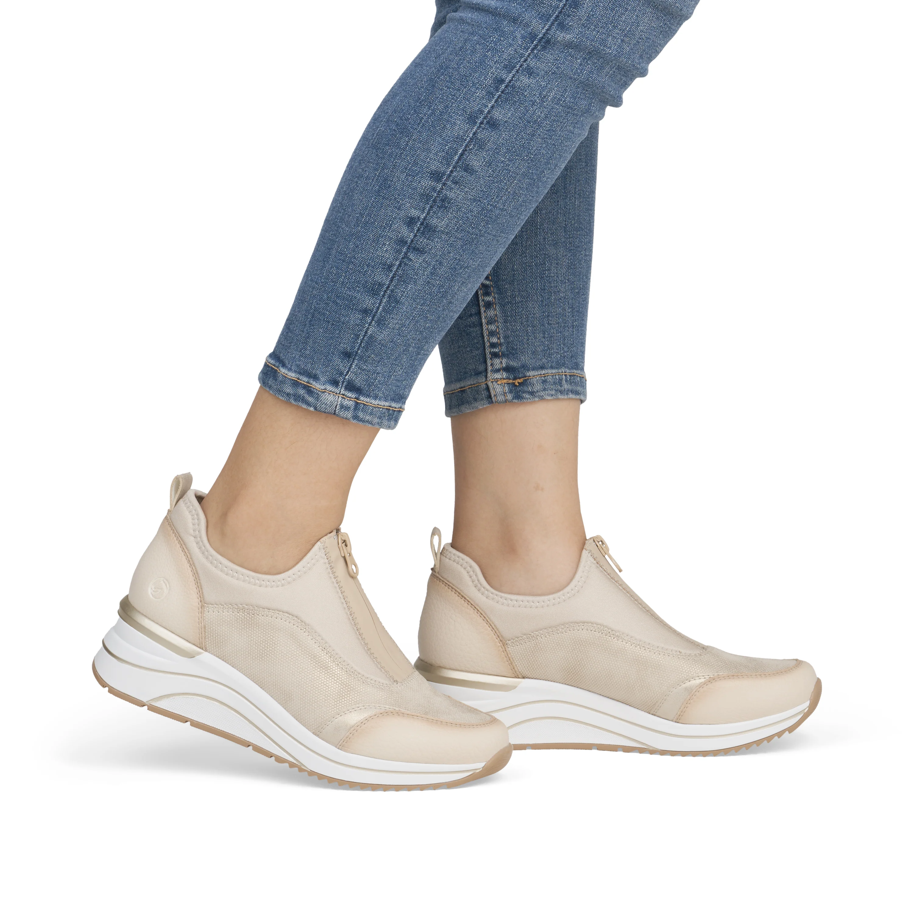 remonte Woman's Shoes - Beige | D0T08-61 - Image 10