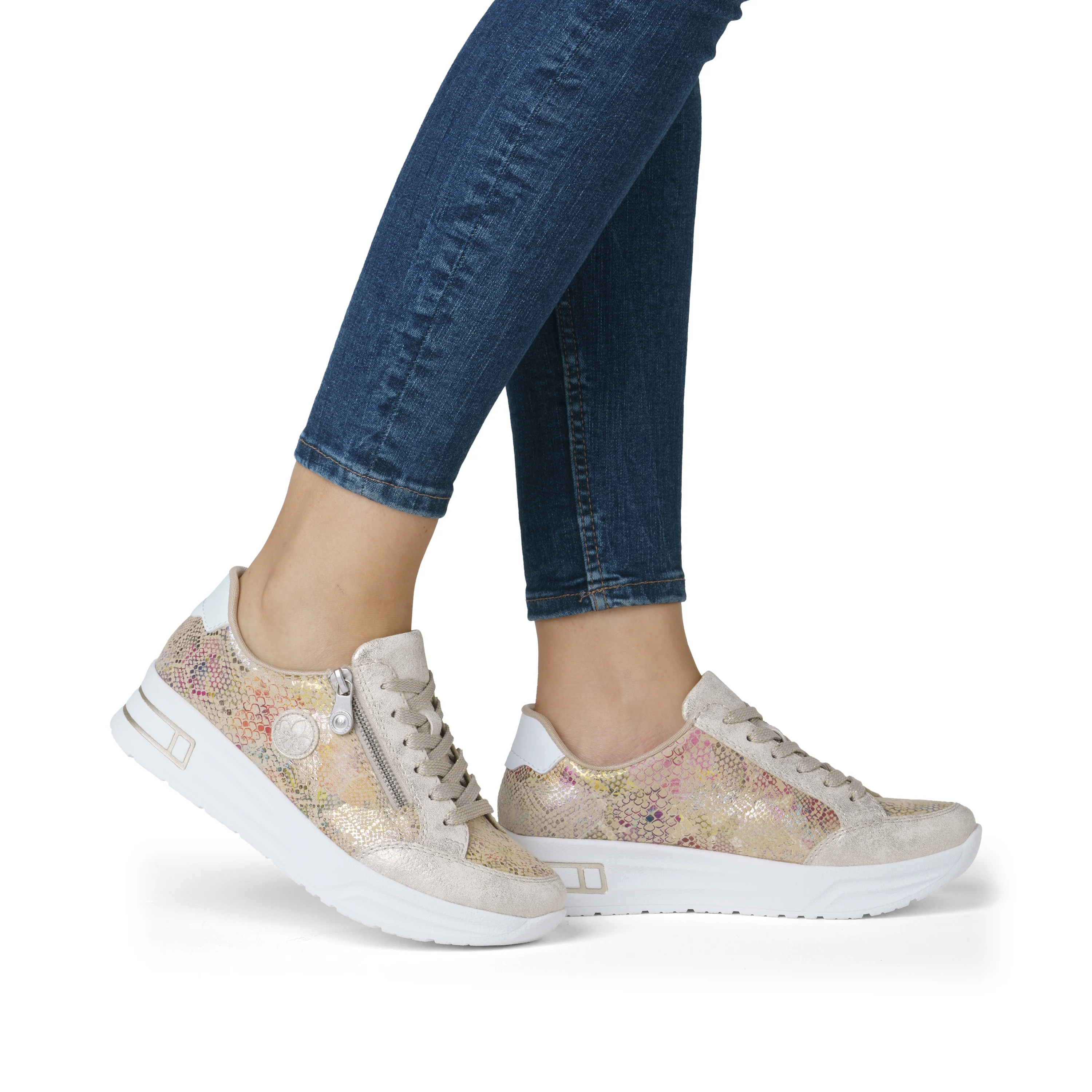 Rieker Woman's Shoes - Beige | N8103-60 - Image 10
