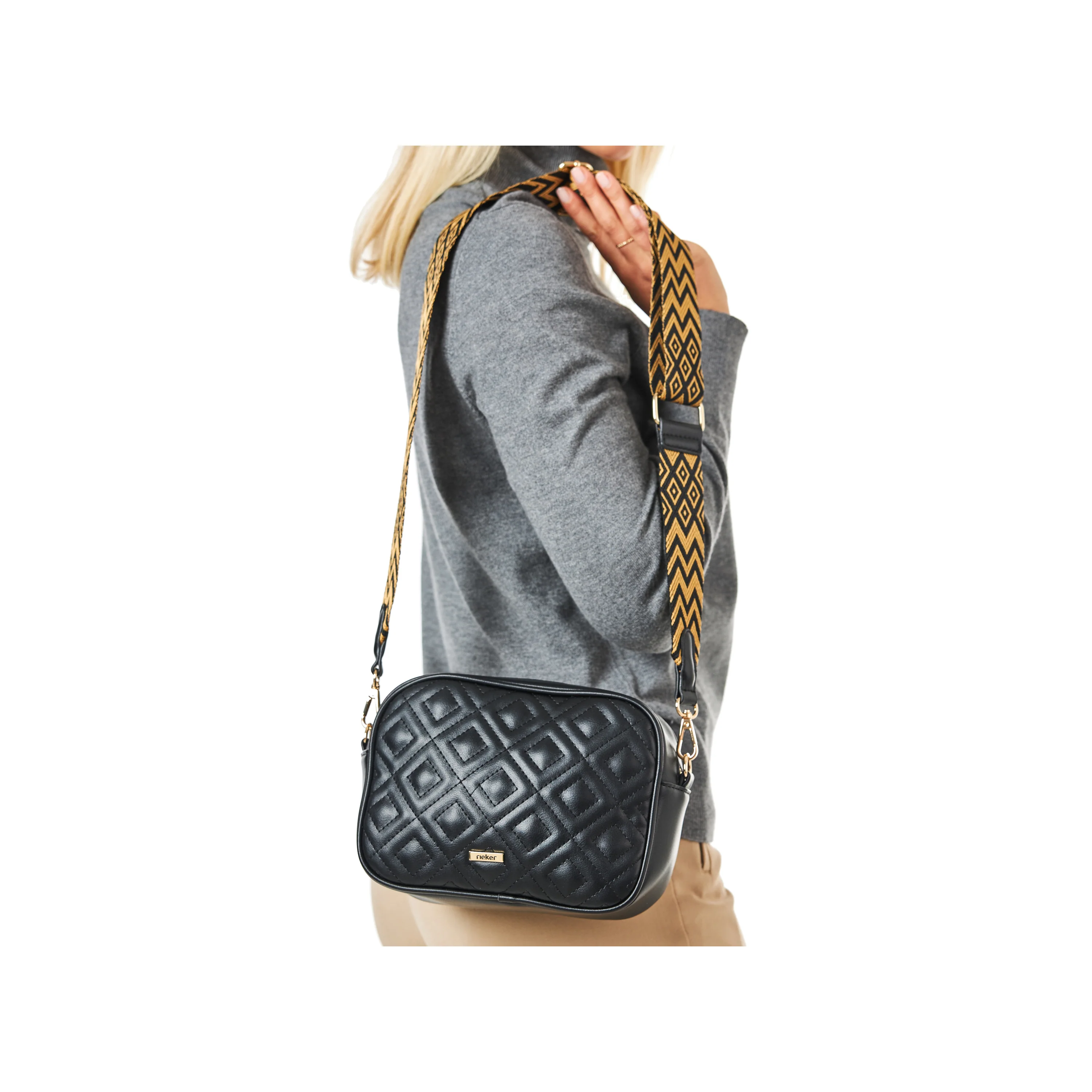Rieker Woman's Bags - Black | H1500-01 - Image 8