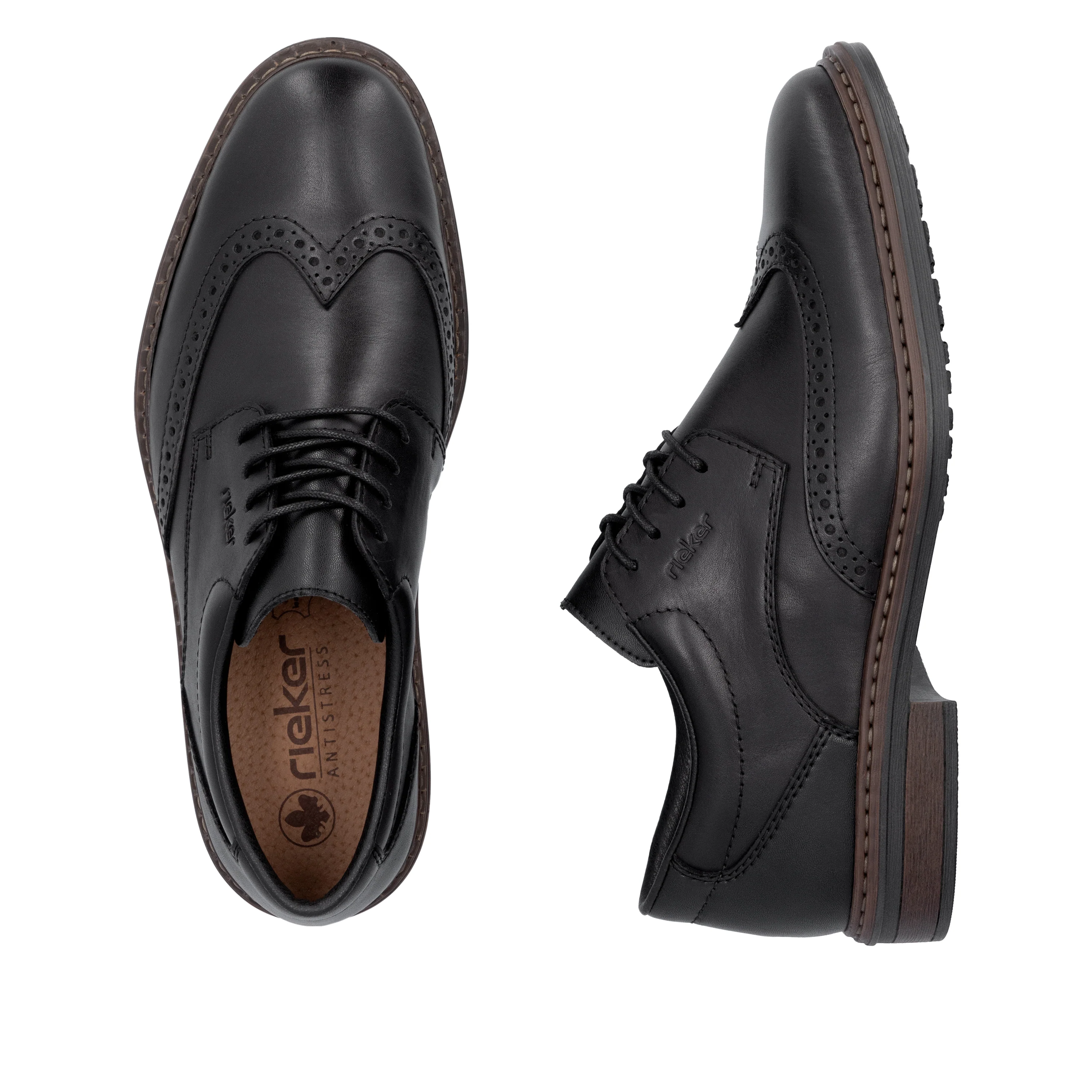 Rieker Men's Shoes - Black | 17620-00 - Image 9