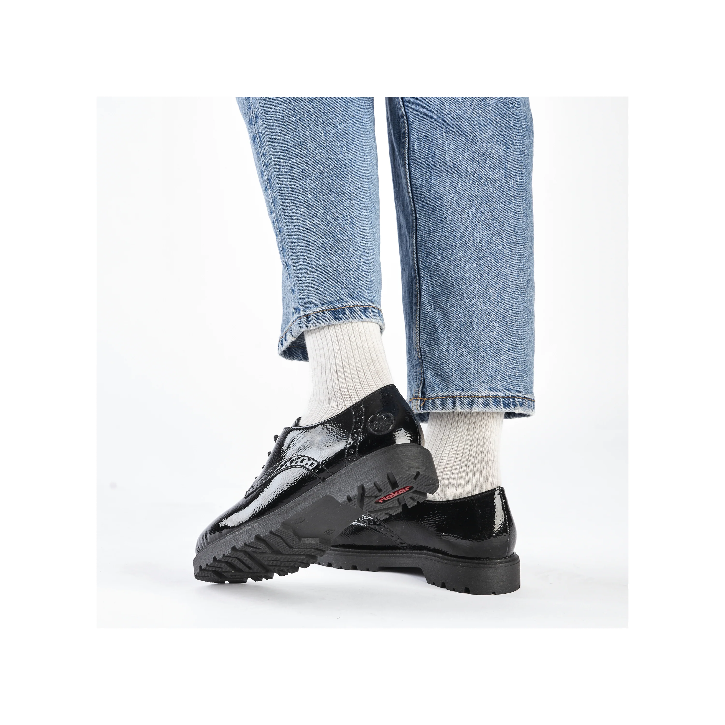 Rieker Woman's Shoes - Black | 45502-00 - Image 13