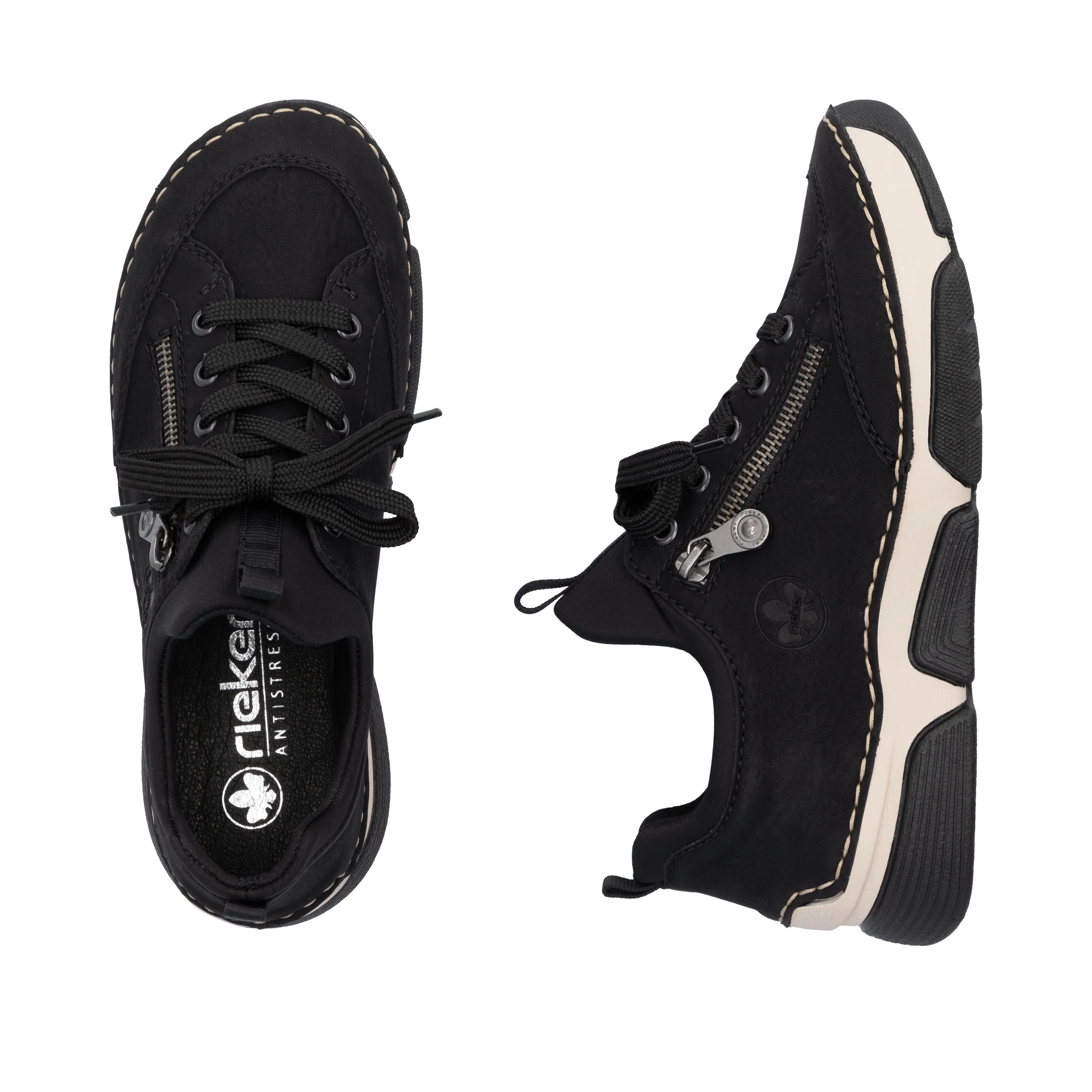 Rieker Woman's Shoes - Black | 45973-00 - Image 9