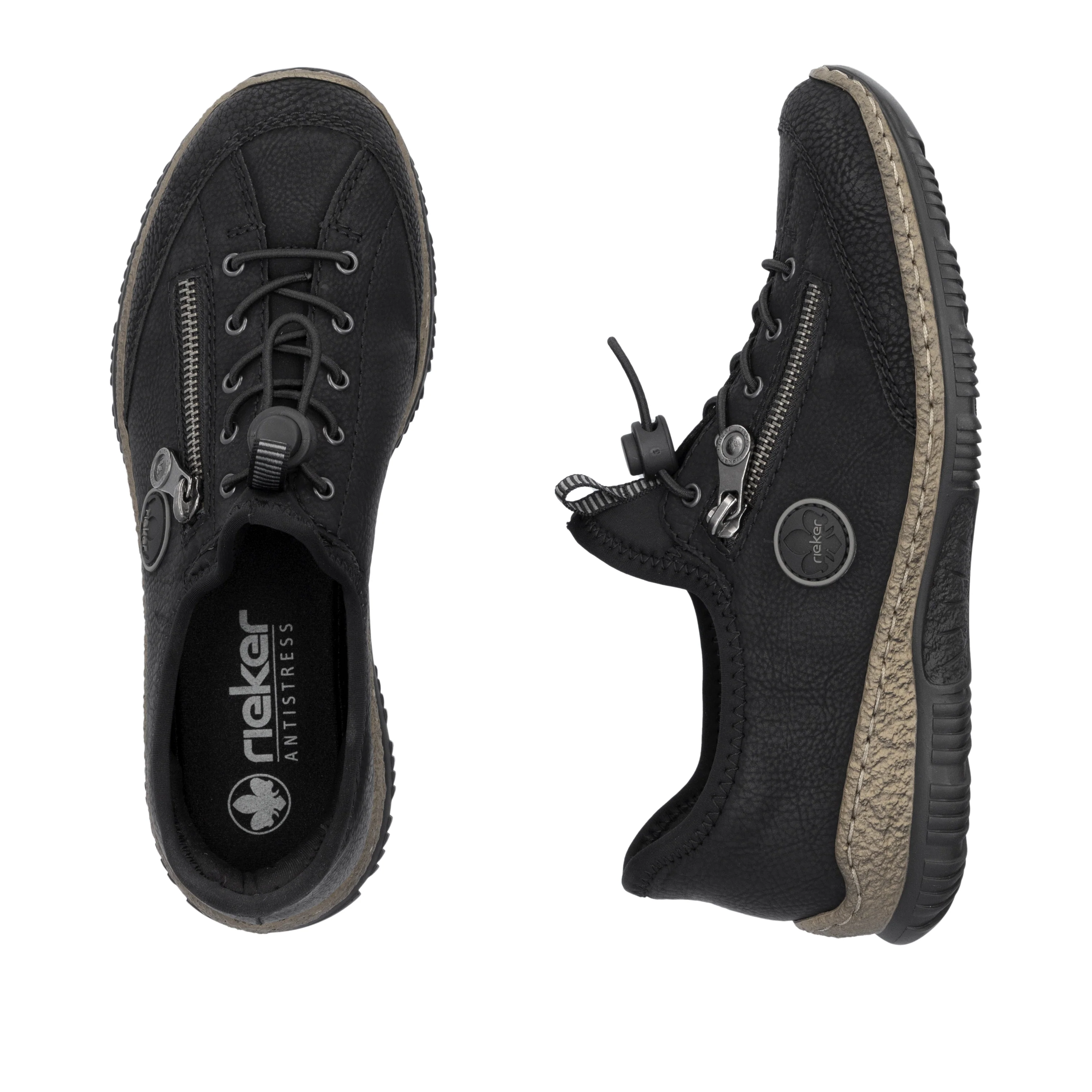 Rieker Woman's Shoes - Black | N3267-01 - Image 17