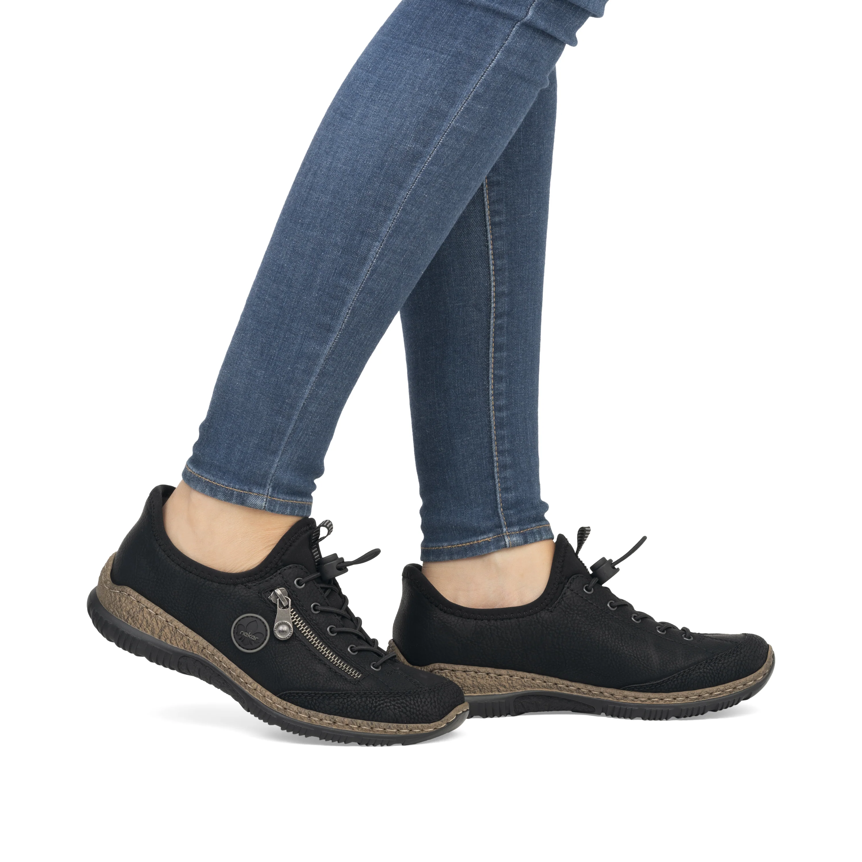 Rieker Woman's Shoes - Black | N3267-01 - Image 19