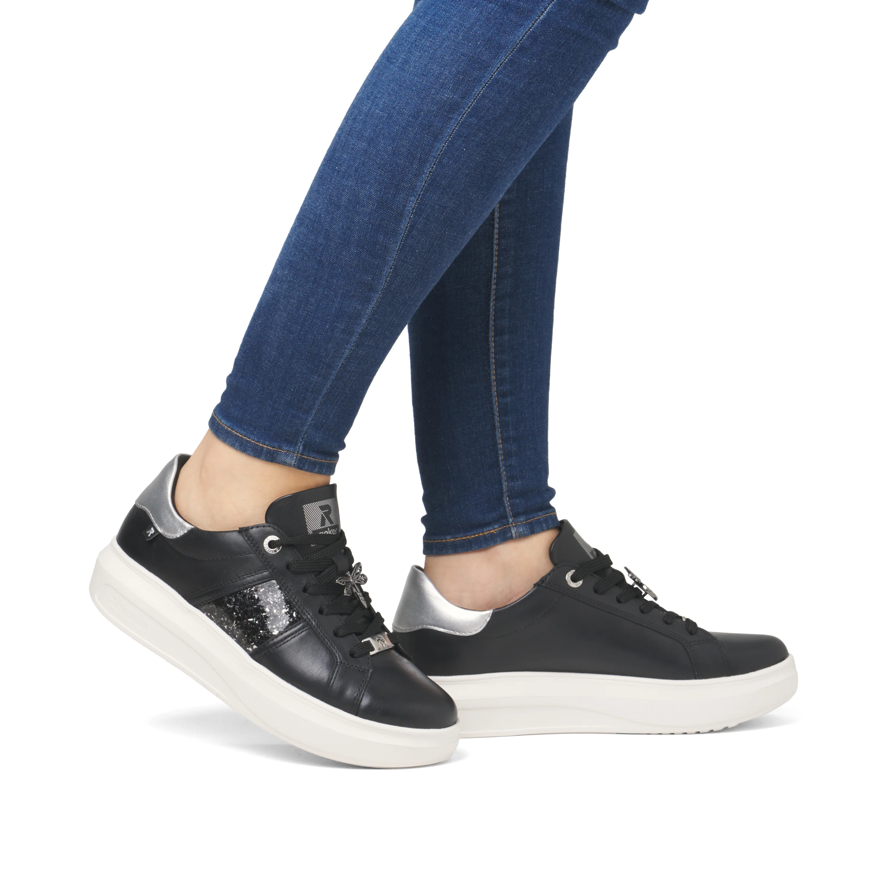 Rieker Sport Woman's Shoes - Black | W1202-00 - Image 10