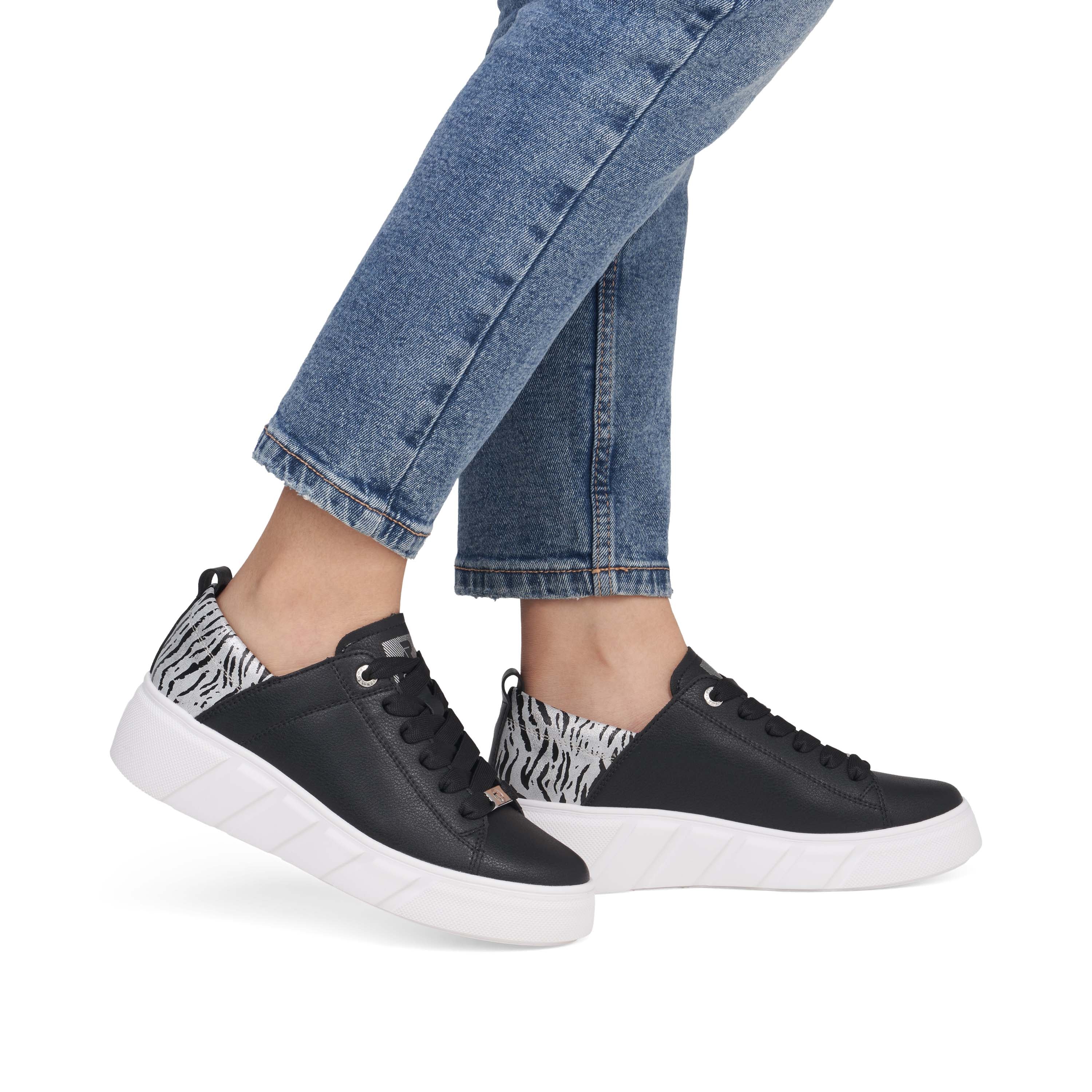 Rieker Sport Woman's Shoe - Black | W2602-02 - Image 10