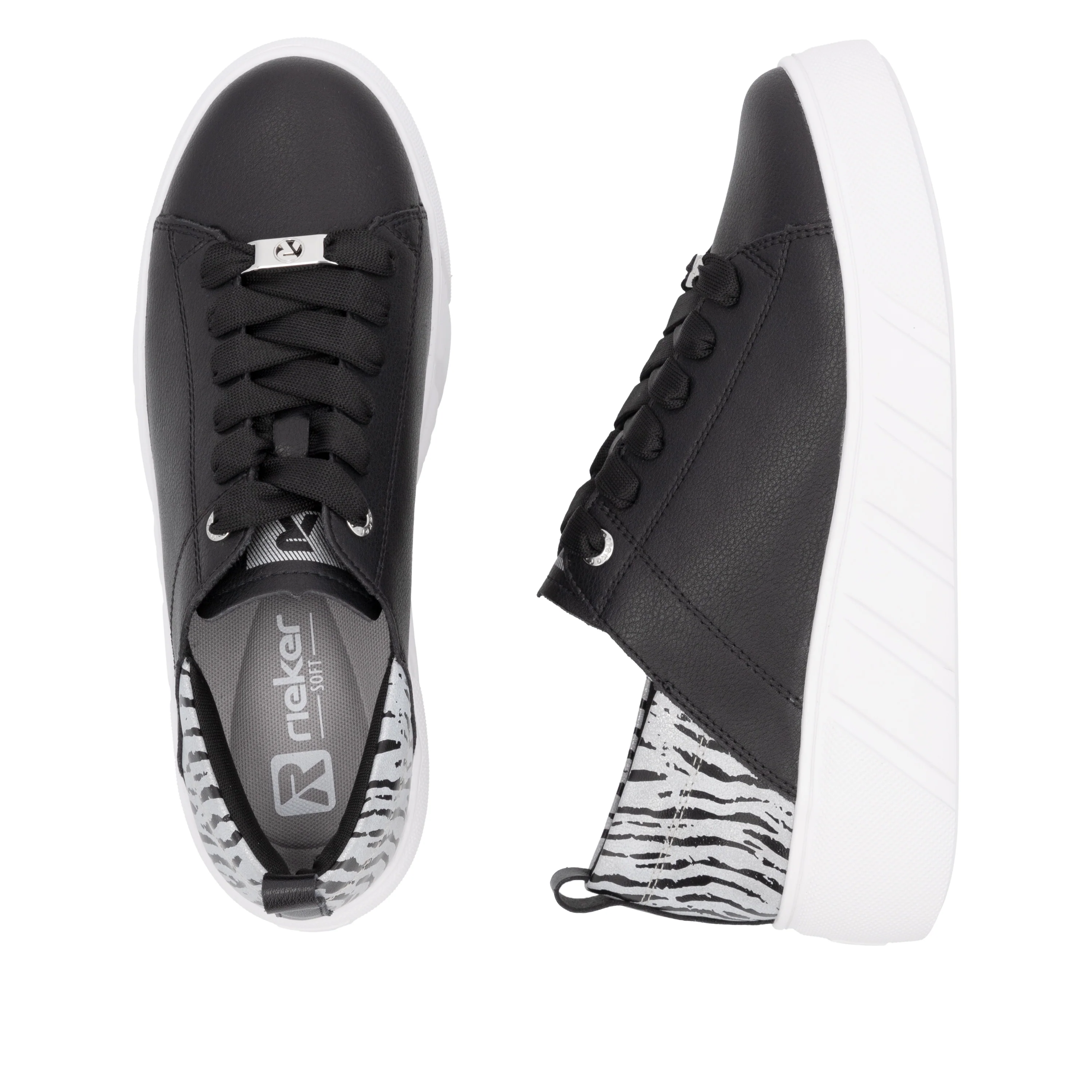 Rieker Sport Woman's Shoe - Black | W2602-02 - Image 9