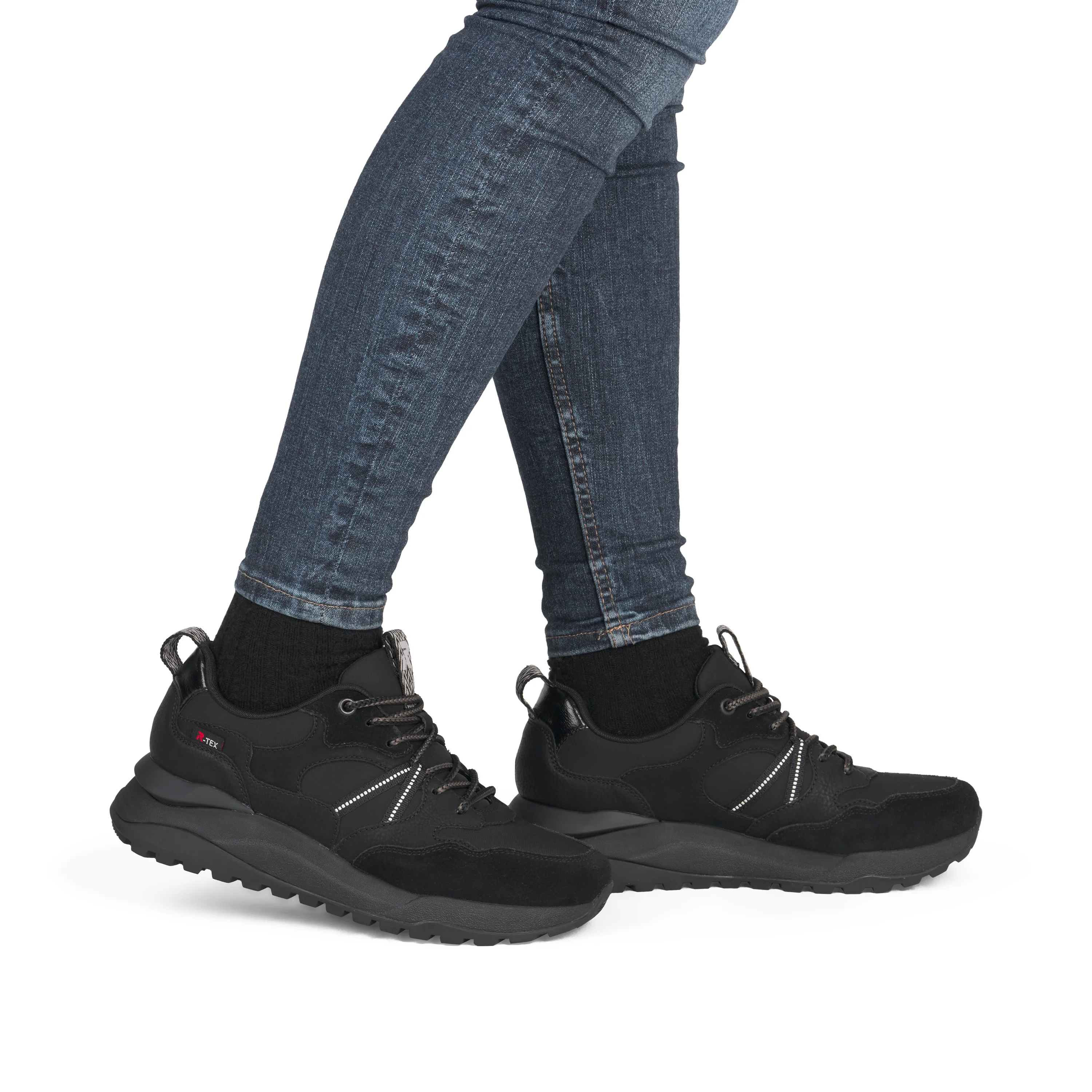 Rieker Sport Woman's Shoes - Black | W2501-00 - Image 10