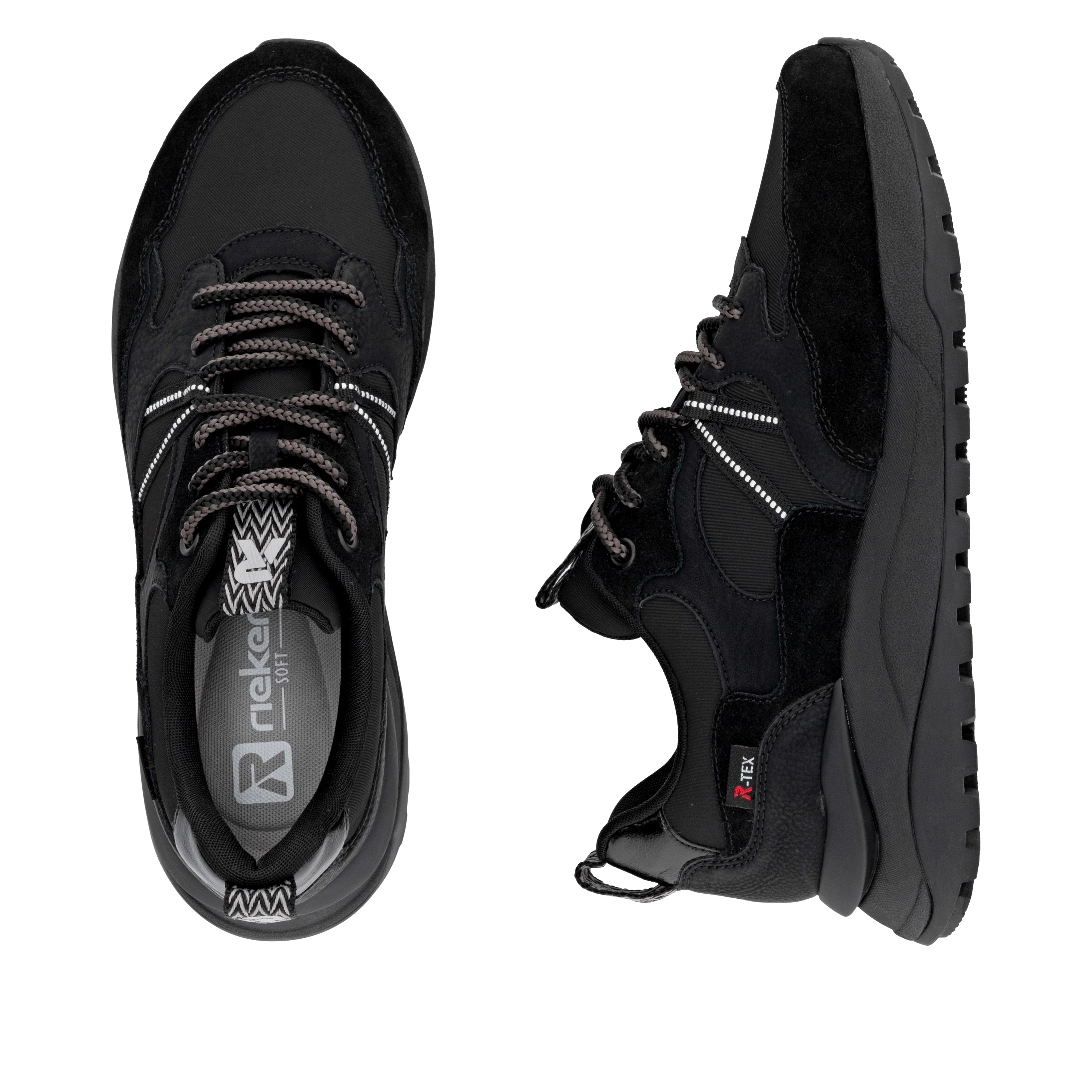 Rieker Sport Woman's Shoes - Black | W2501-00 - Image 9