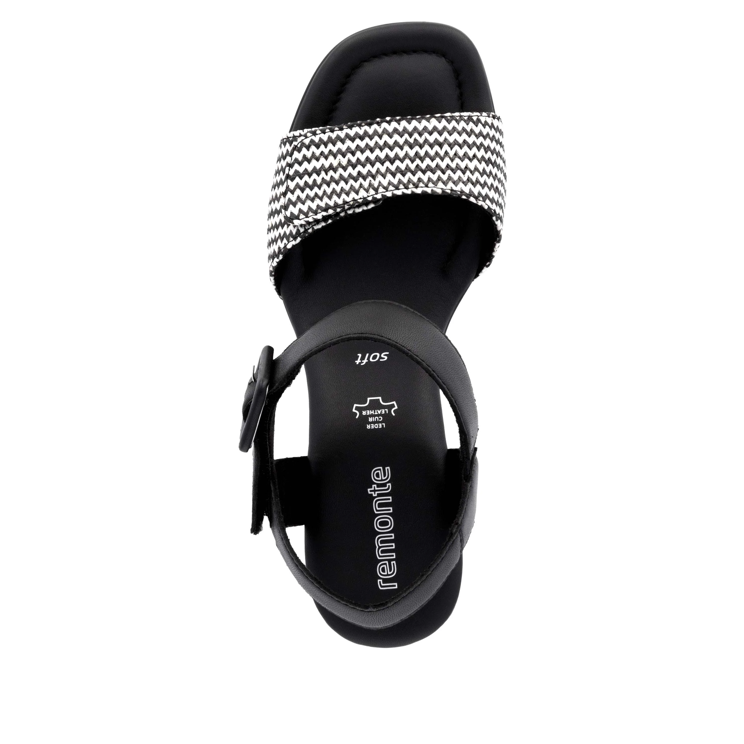remonte Woman's Sandals - Black | D1K51-03 - Image 4