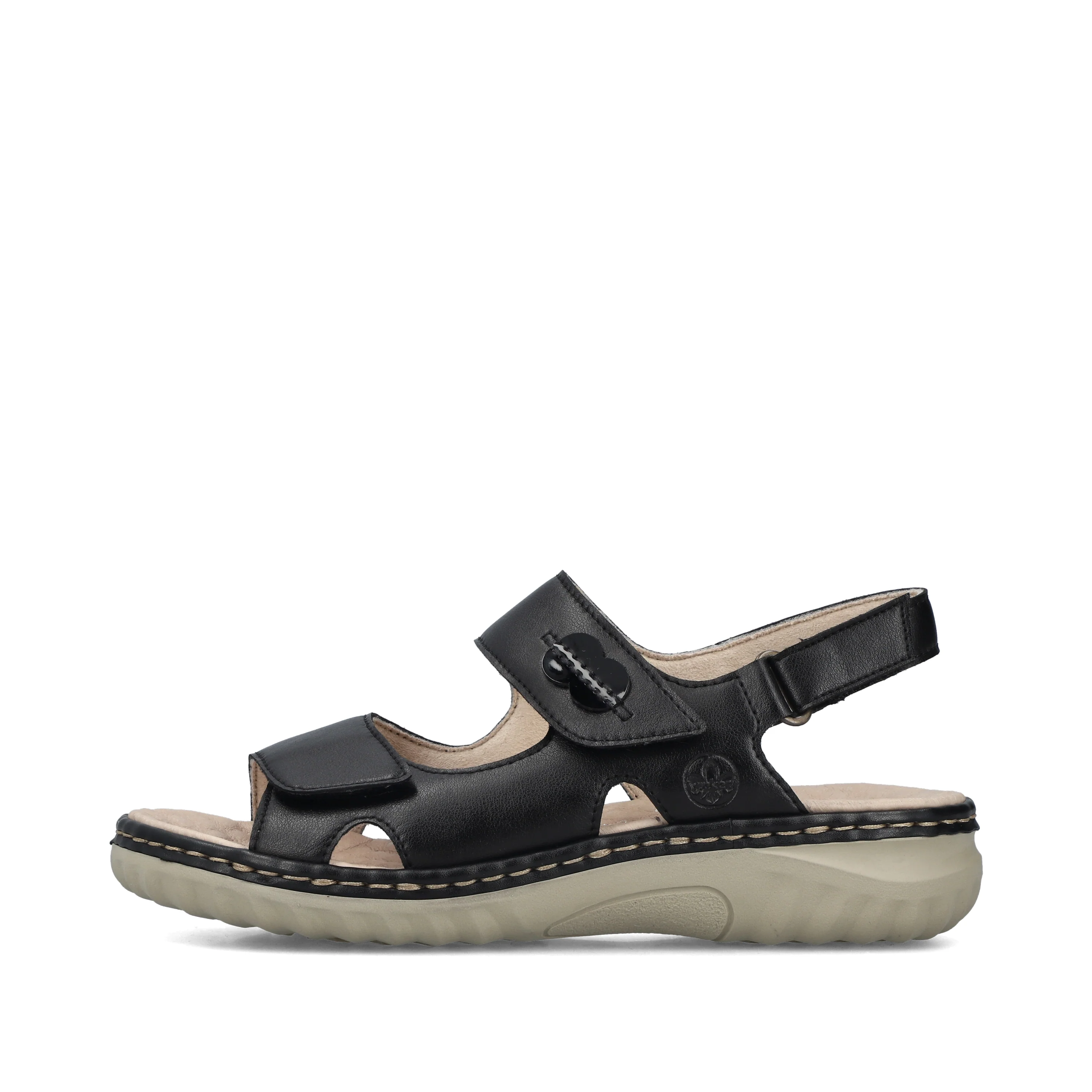 Rieker Woman's Sandals - Black | 60462-00 - Image 5