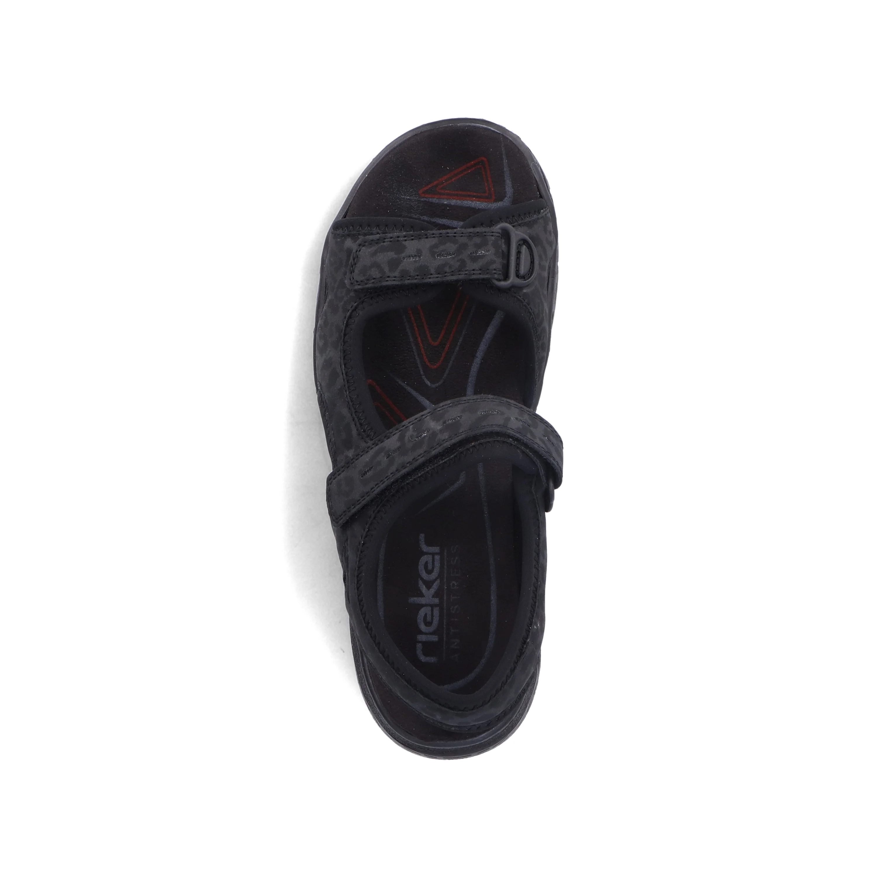 Rieker Woman's Sandals - Black | 67666-00 - Image 4