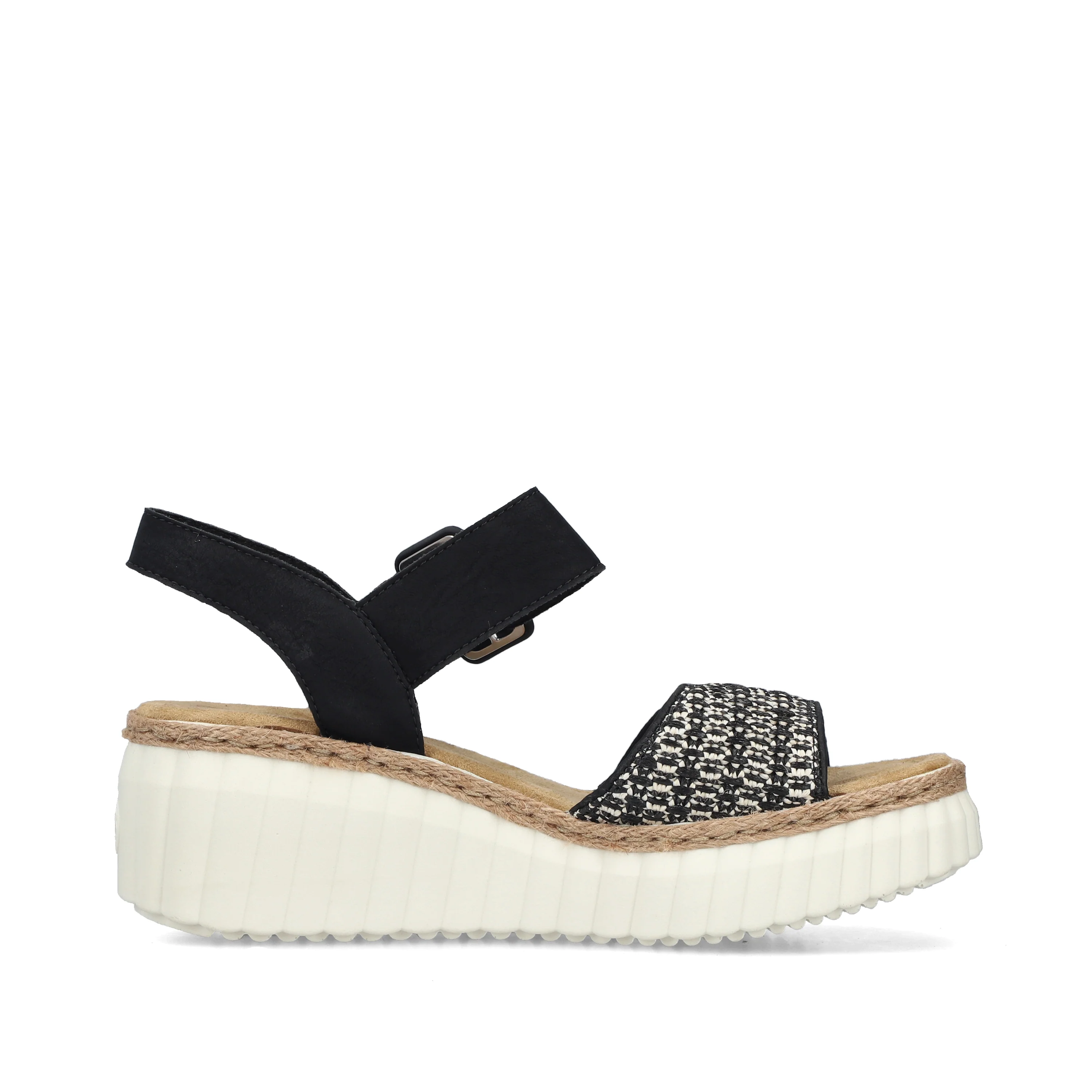 Rieker Woman's Sandals - Black | 69176-00 - Image 2