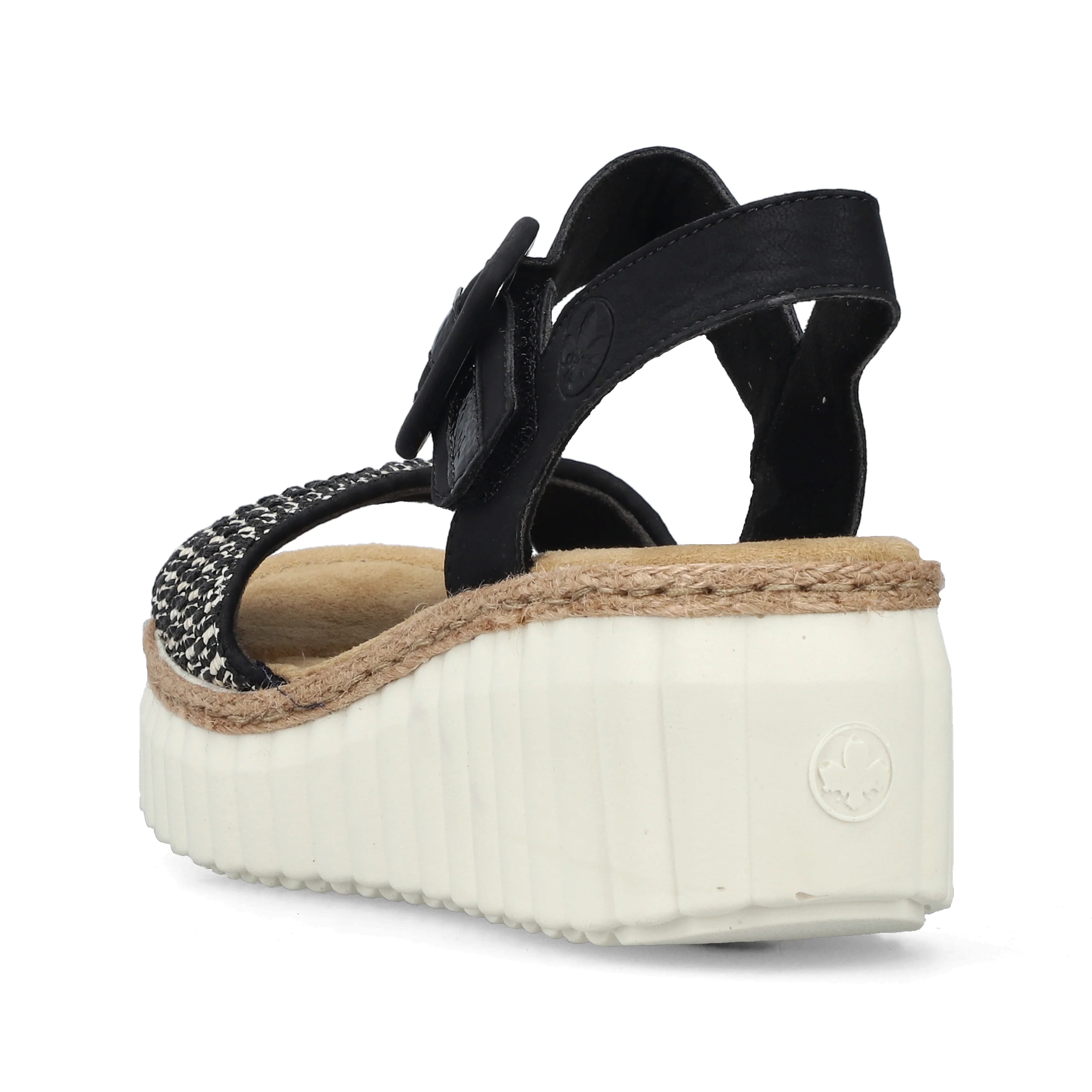 Rieker Woman's Sandals - Black | 69176-00 - Image 3