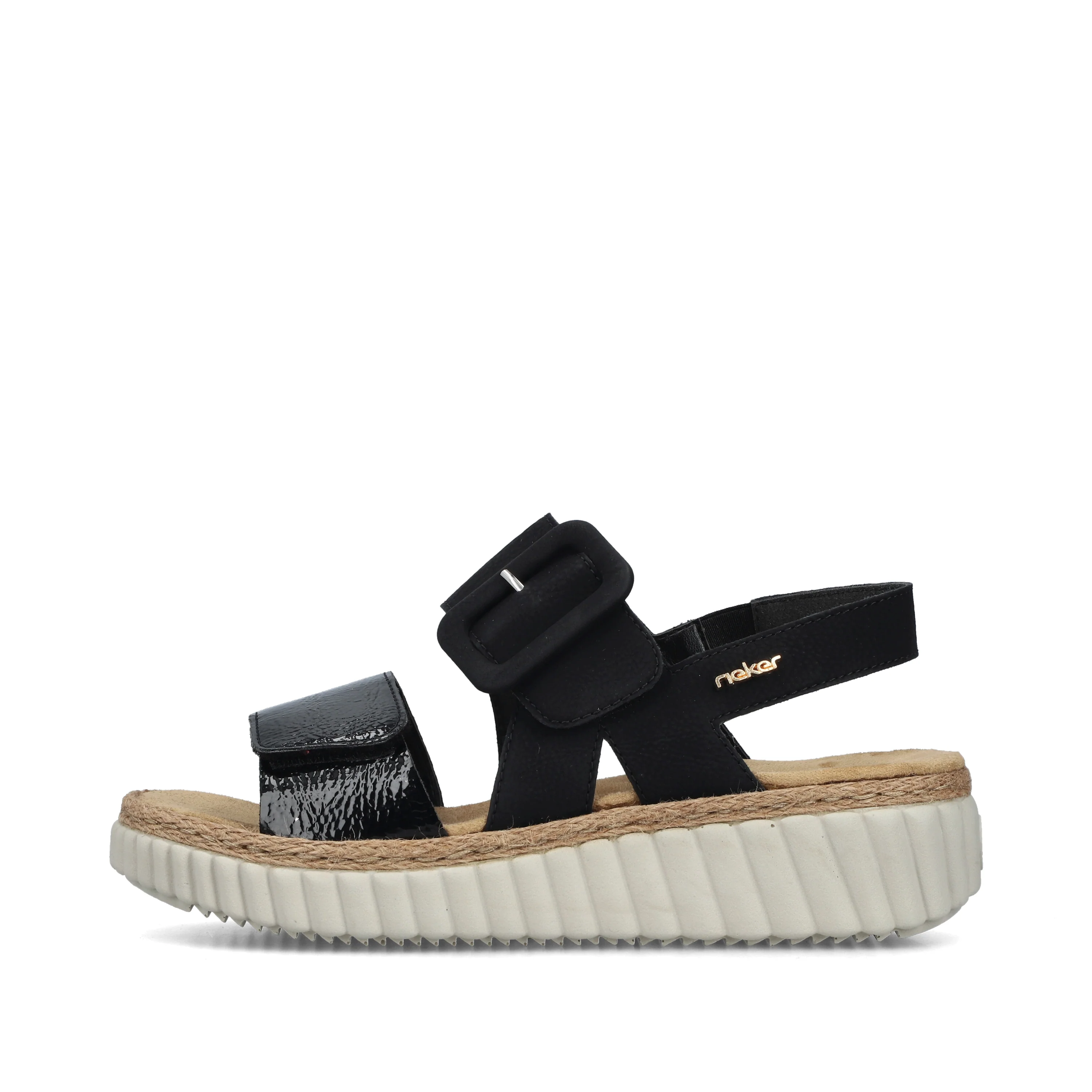 Rieker Woman's Sandals - Black | 69260-00 - Image 5