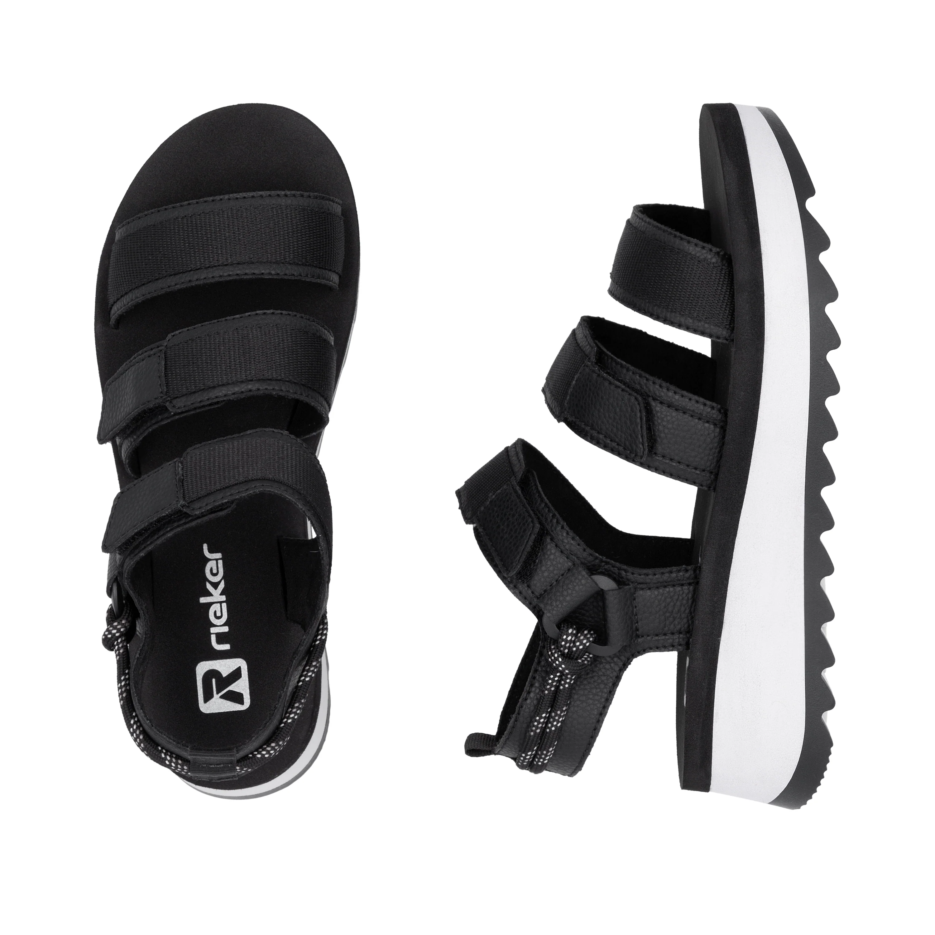Rieker Sport Woman's - Black | W3052-00 - Image 9