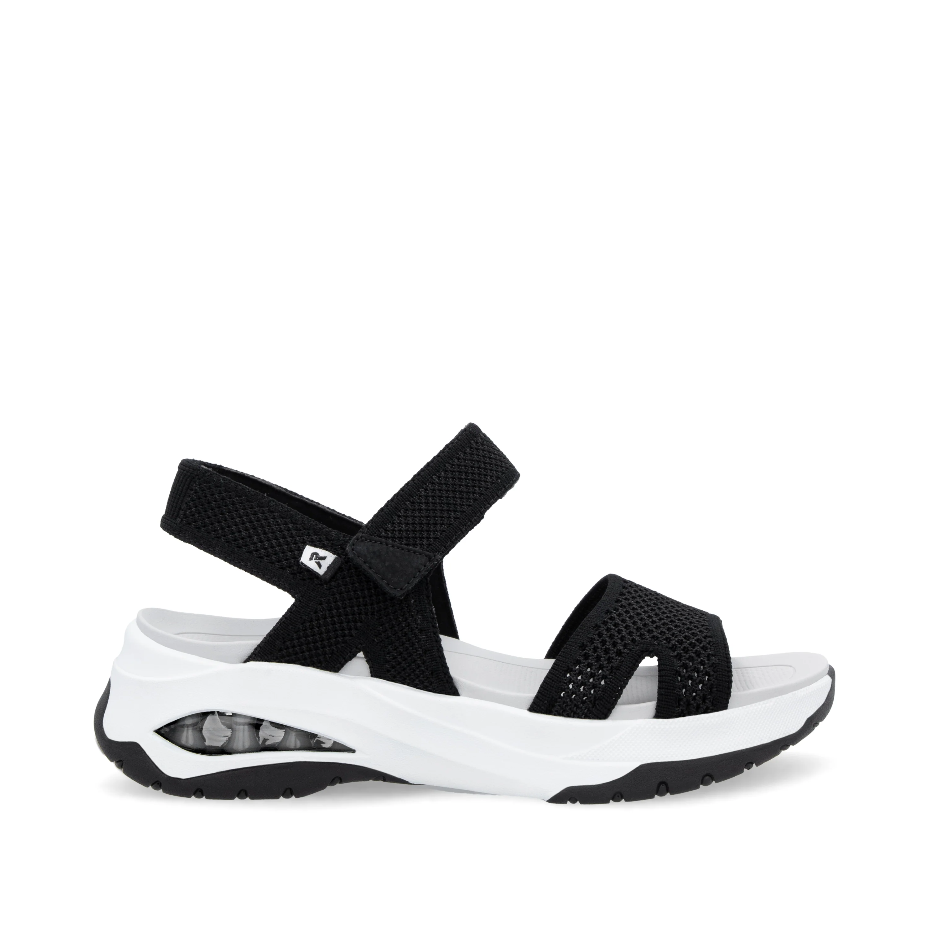 Rieker Sport Woman's Sandal - Black | W3152-00 - Image 11