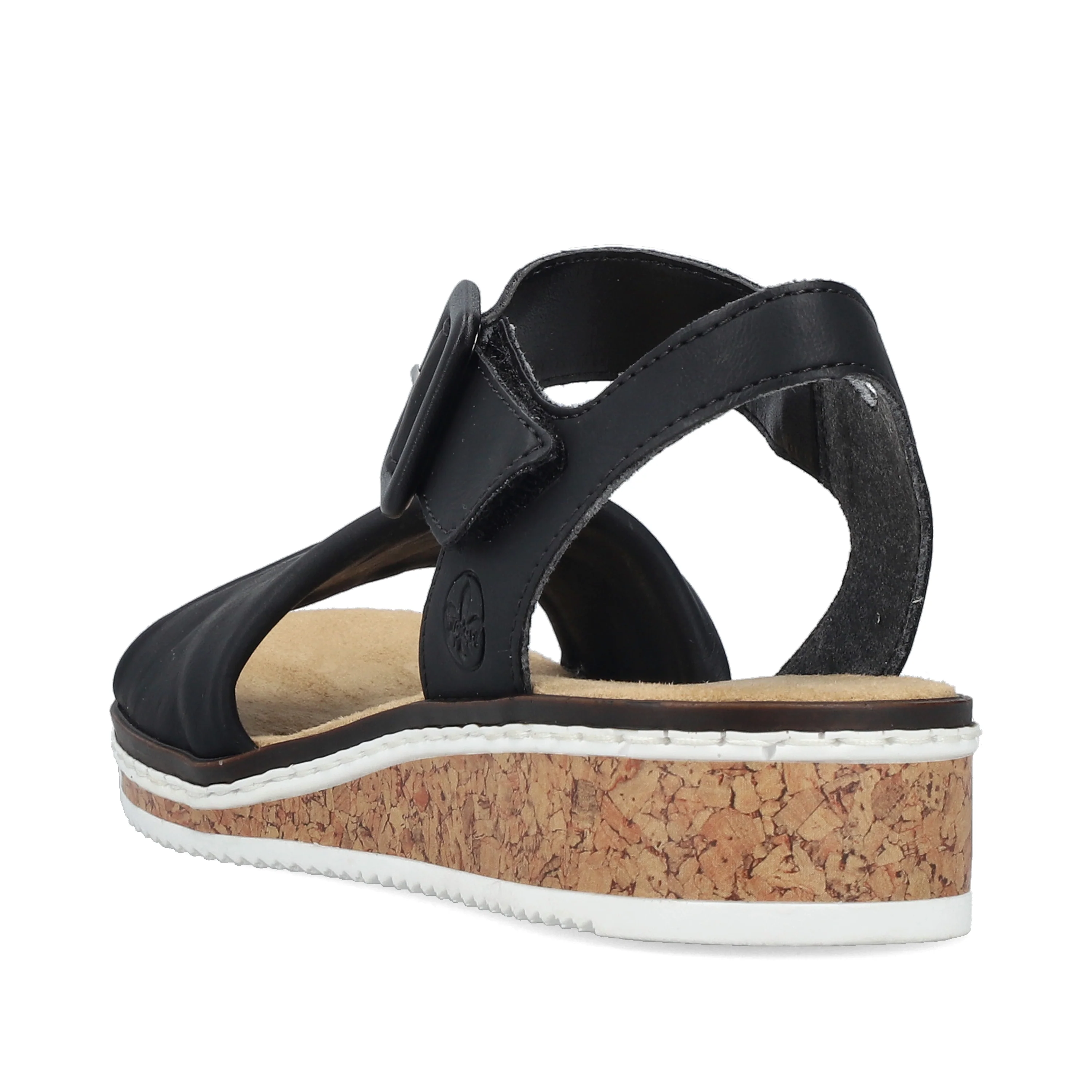 Rieker Woman's Sandals - Black | V3691-00 - Image 3