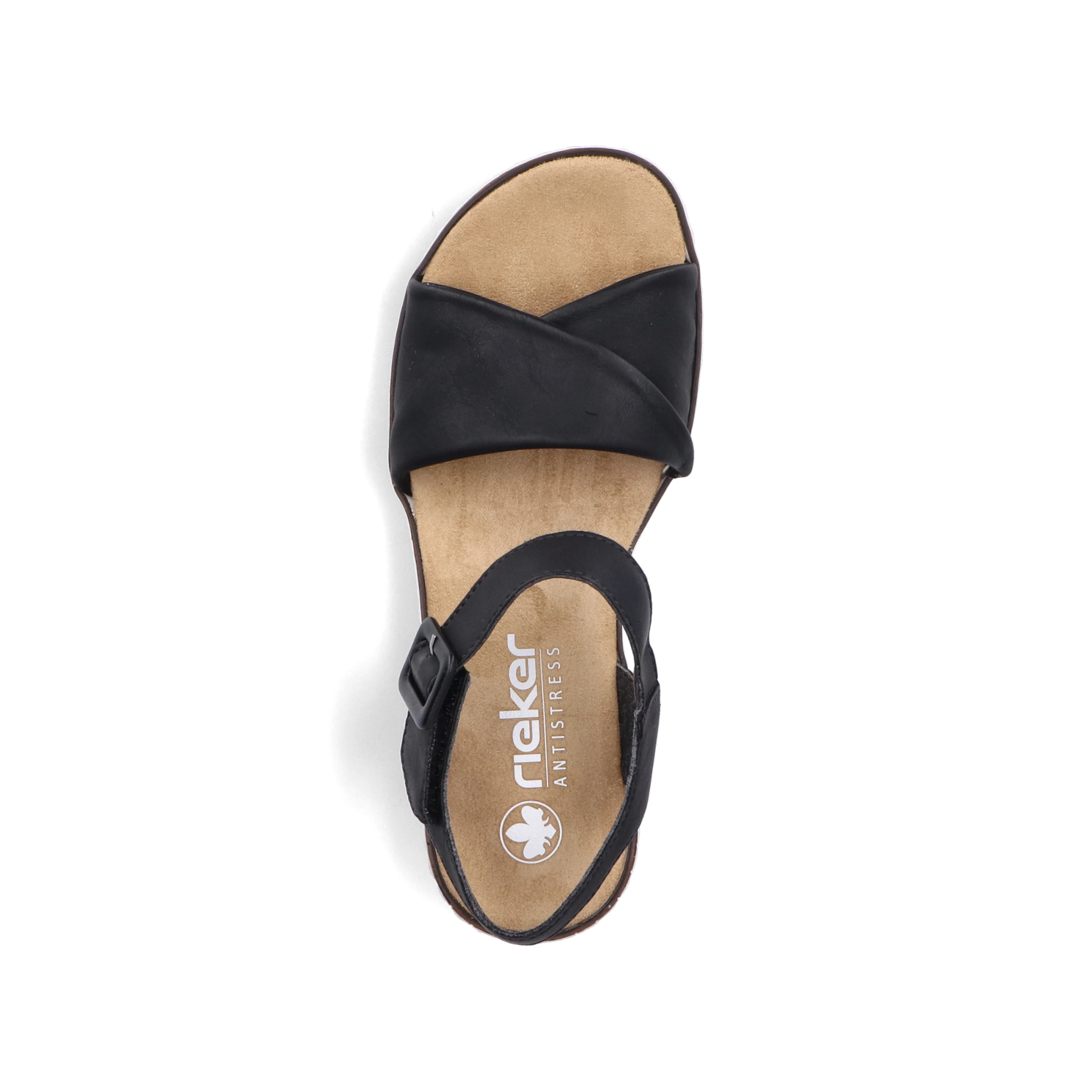 Rieker Woman's Sandals - Black | V3691-00 - Image 4
