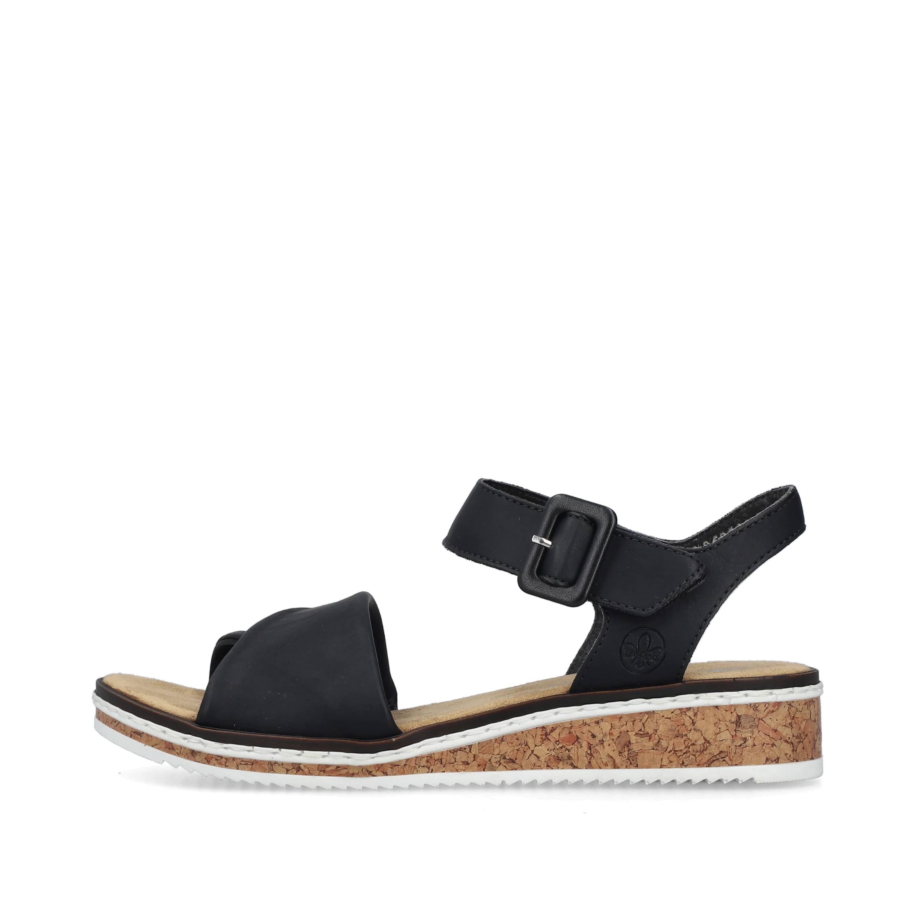Rieker Woman's Sandals - Black | V3691-00 - Image 5