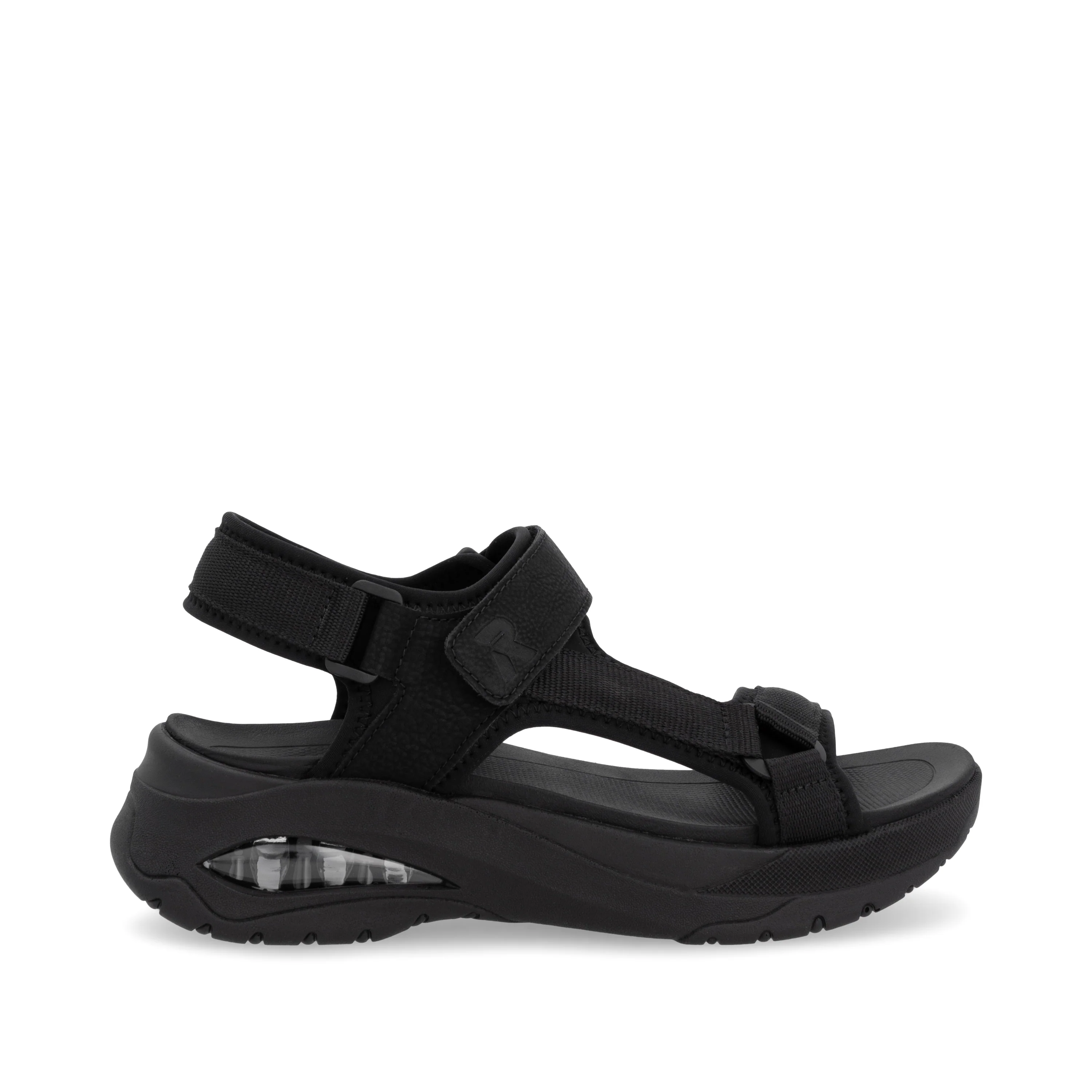 Rieker Sport Woman's Sandals - Black | W3151-00 - Image 11