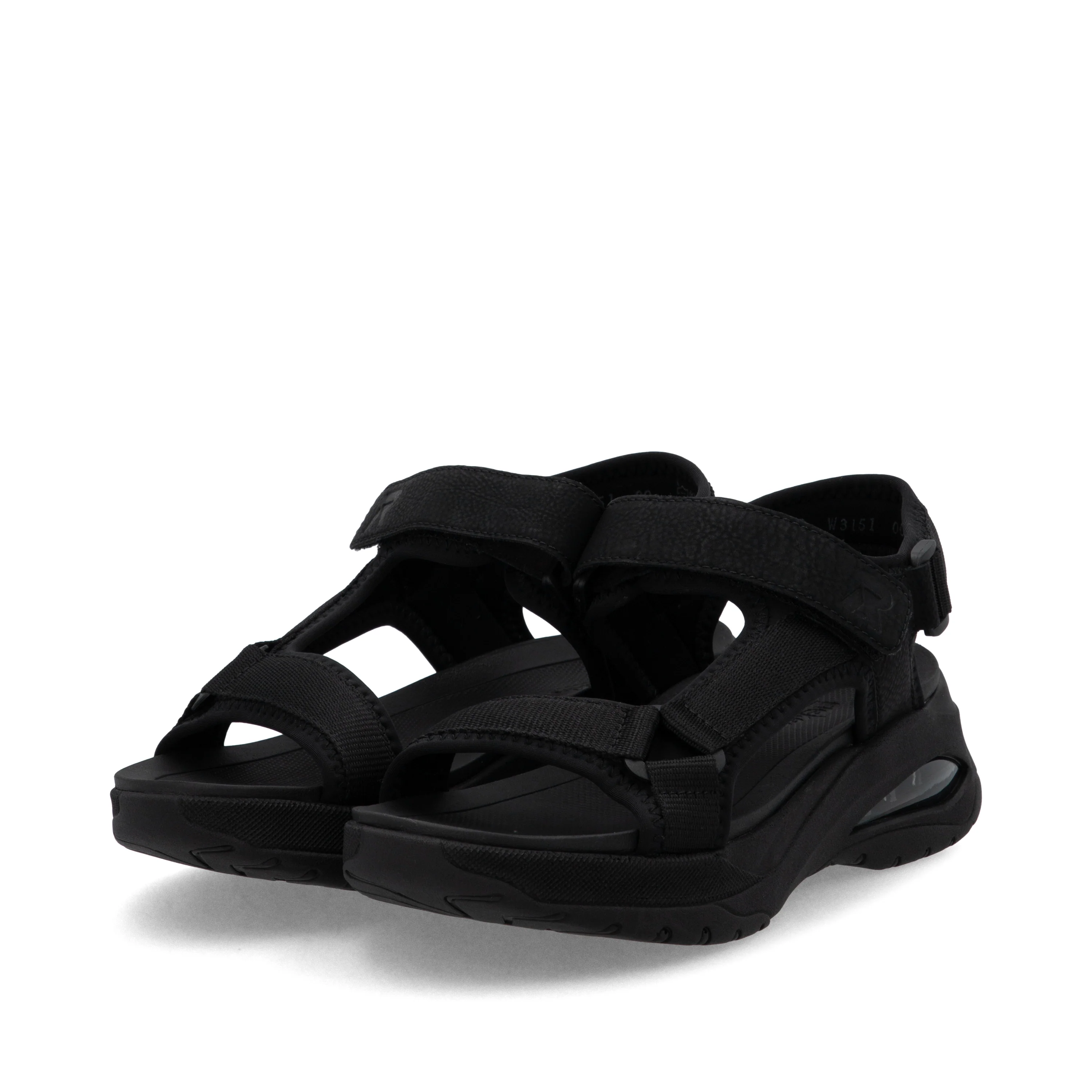 Rieker Sport Woman's Sandals - Black | W3151-00 - Image 8