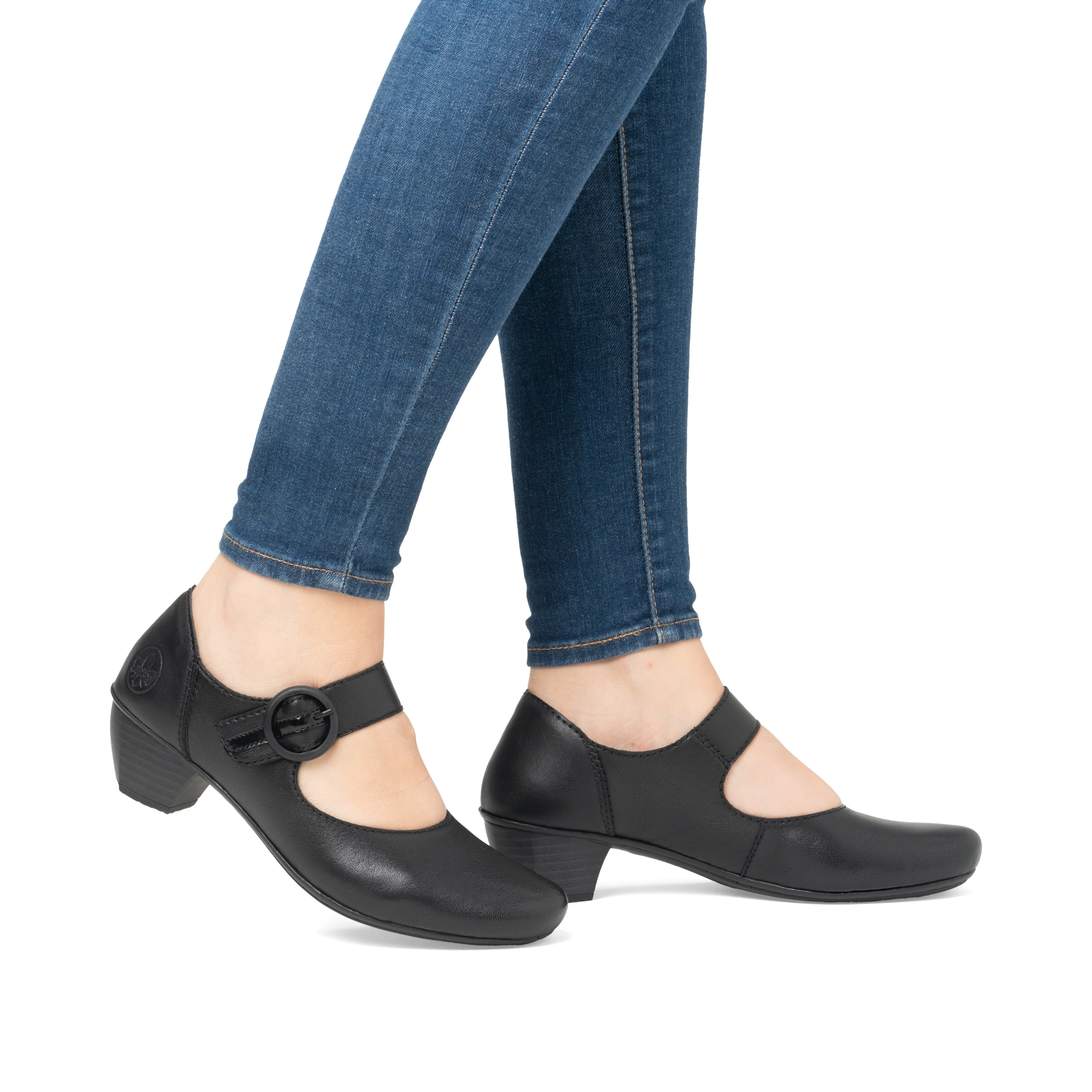 Rieker Woman's Shoes - Black | 41756-00 - Image 10