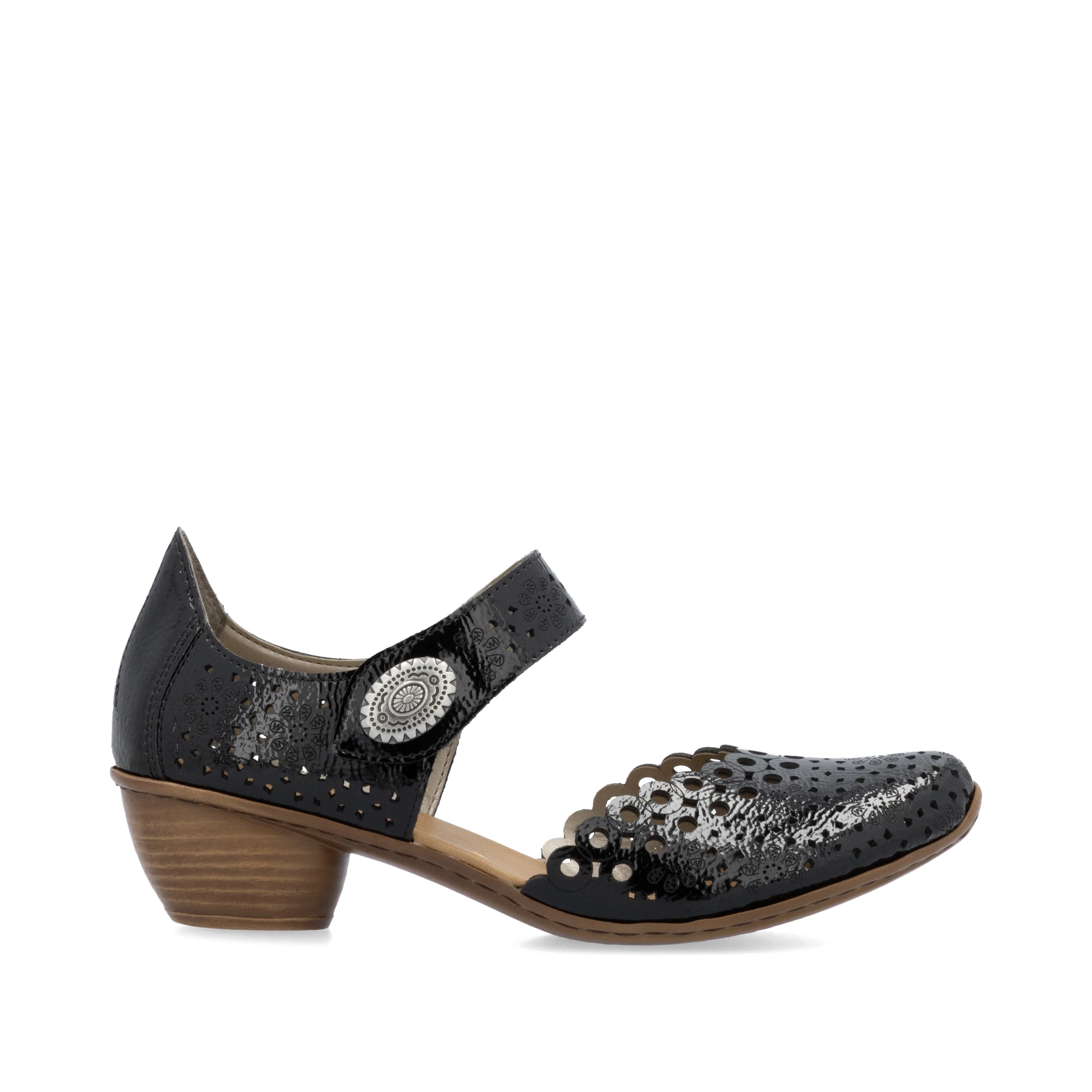 Rieker Woman's Shoes - Black | 43753-02 - Image 11