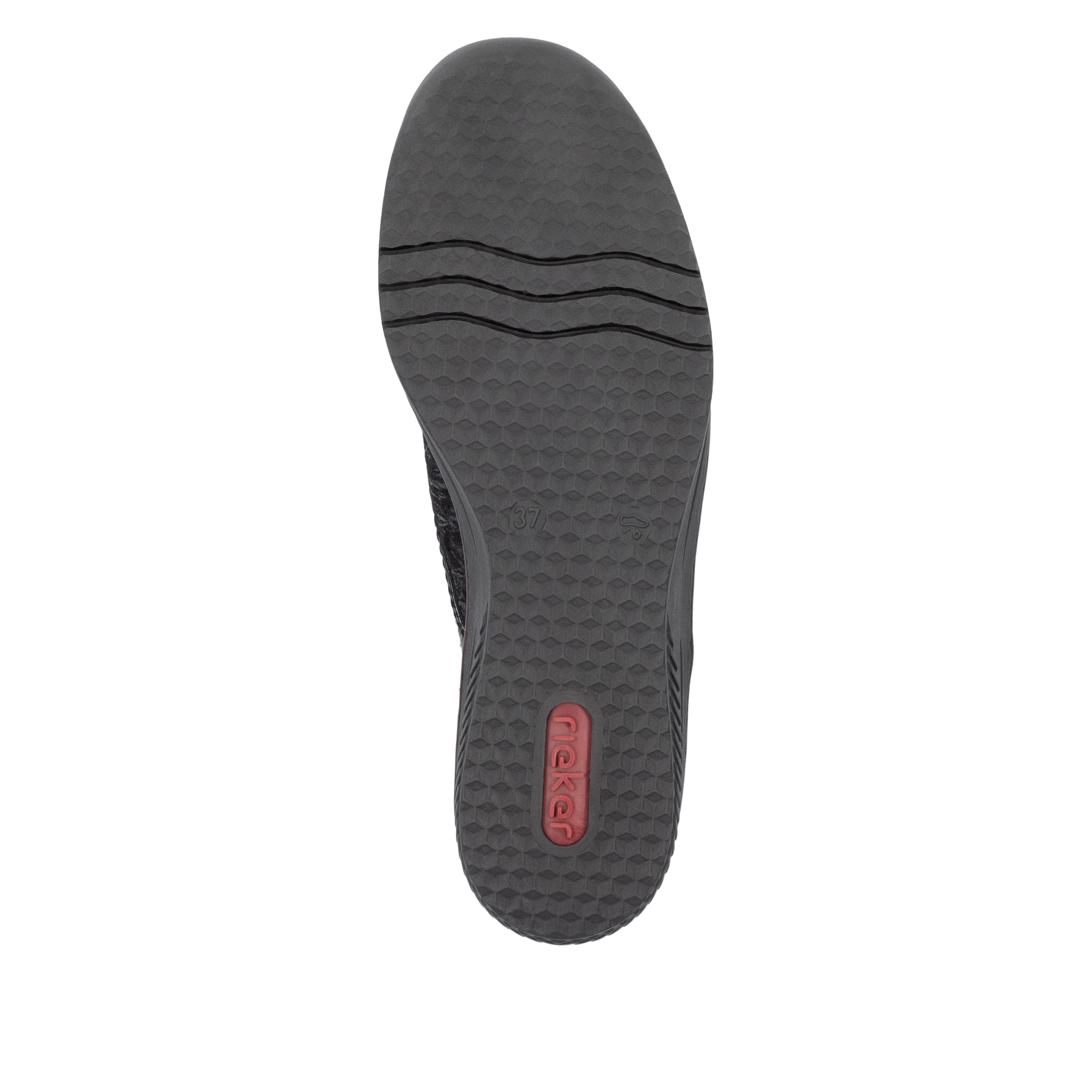 Rieker Woman's Shoes - Black | 487C0-00 - Image 7