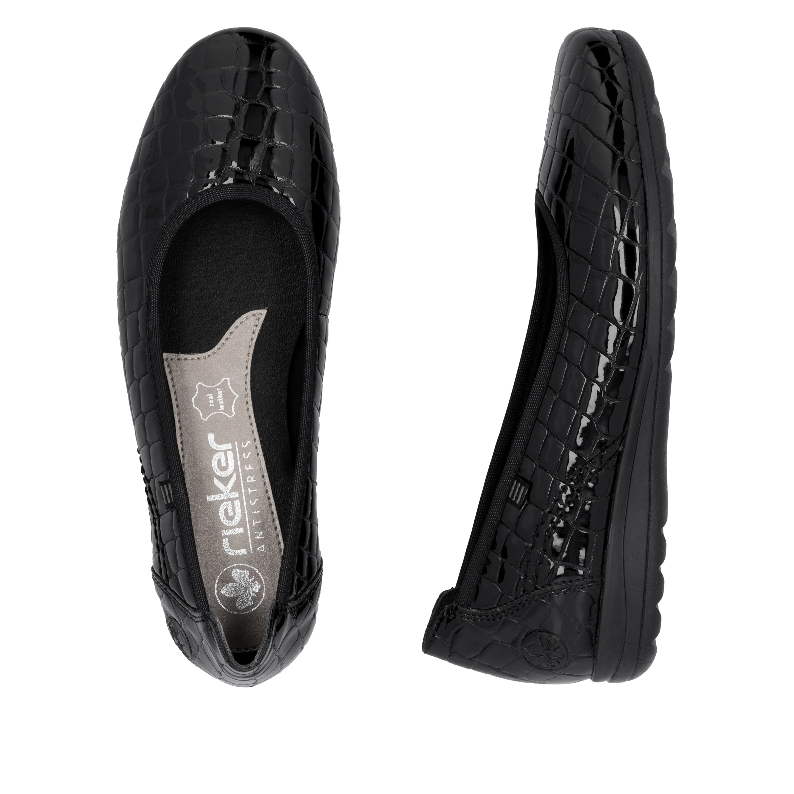 Rieker Woman's Shoes - Black | L9350-01 - Image 9