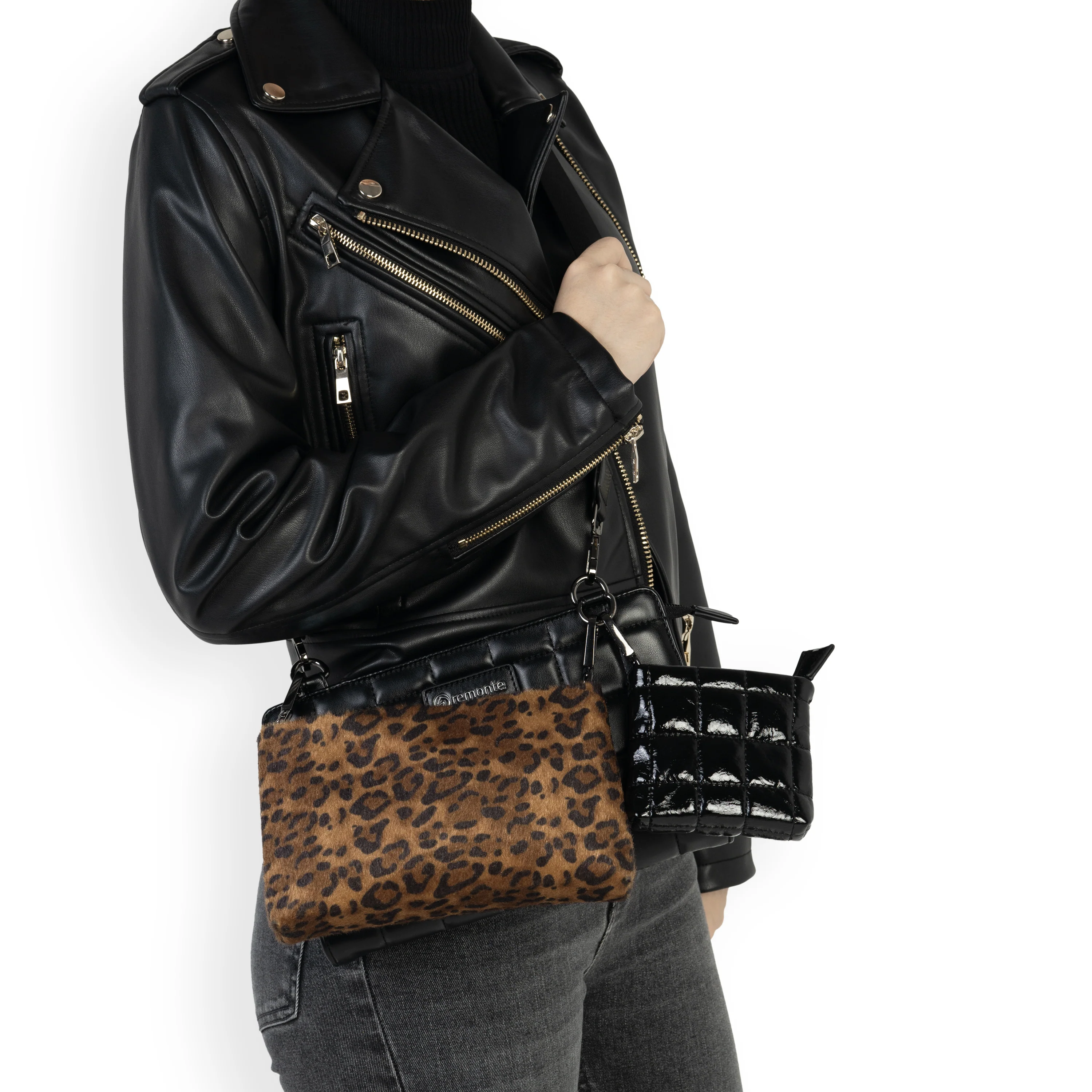 remonte Woman's Bags - Black | Q0649-01 - Image 7
