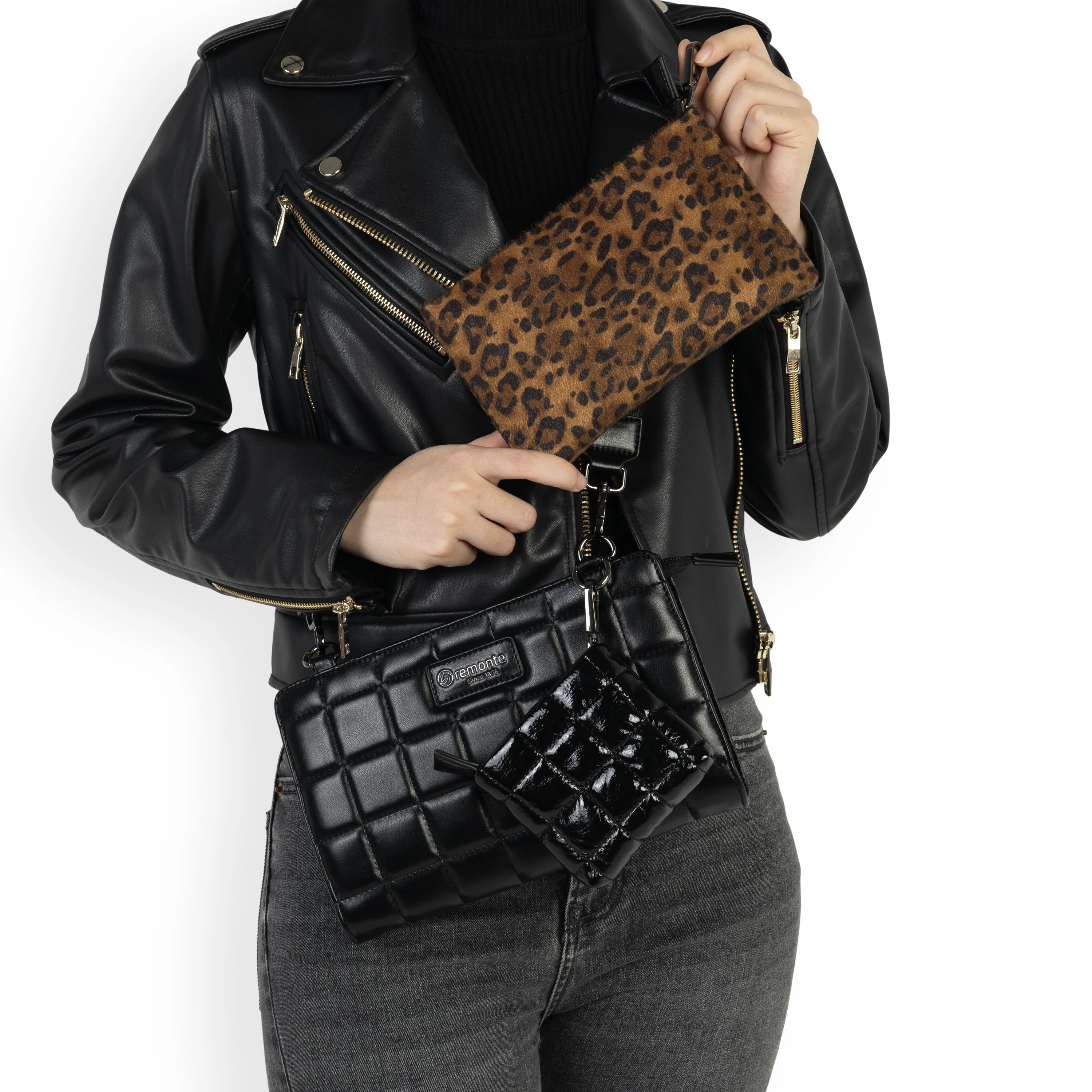 remonte Woman's Bags - Black | Q0649-01 - Image 9