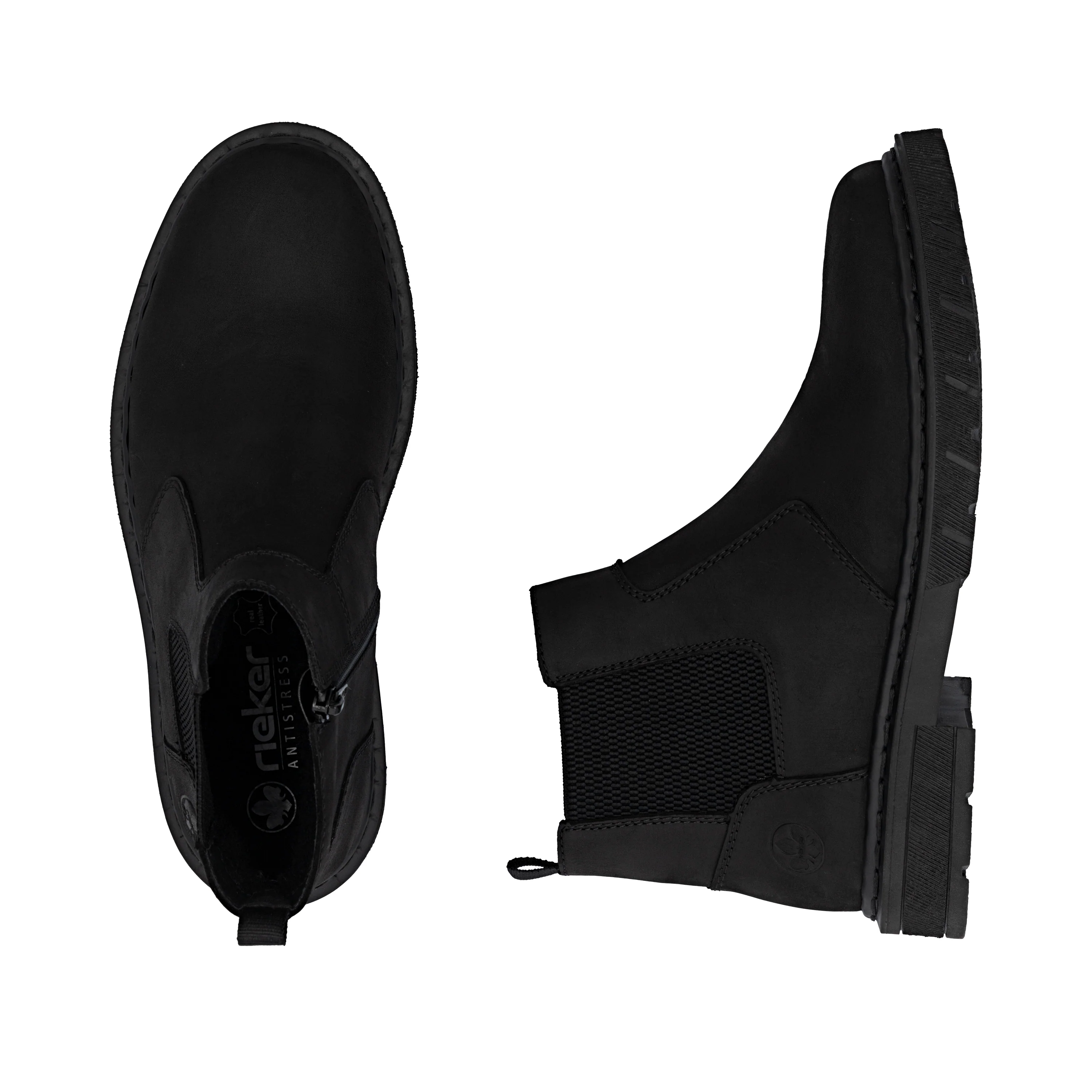 Rieker Men's Boots - Black | 31650-00 - Image 9
