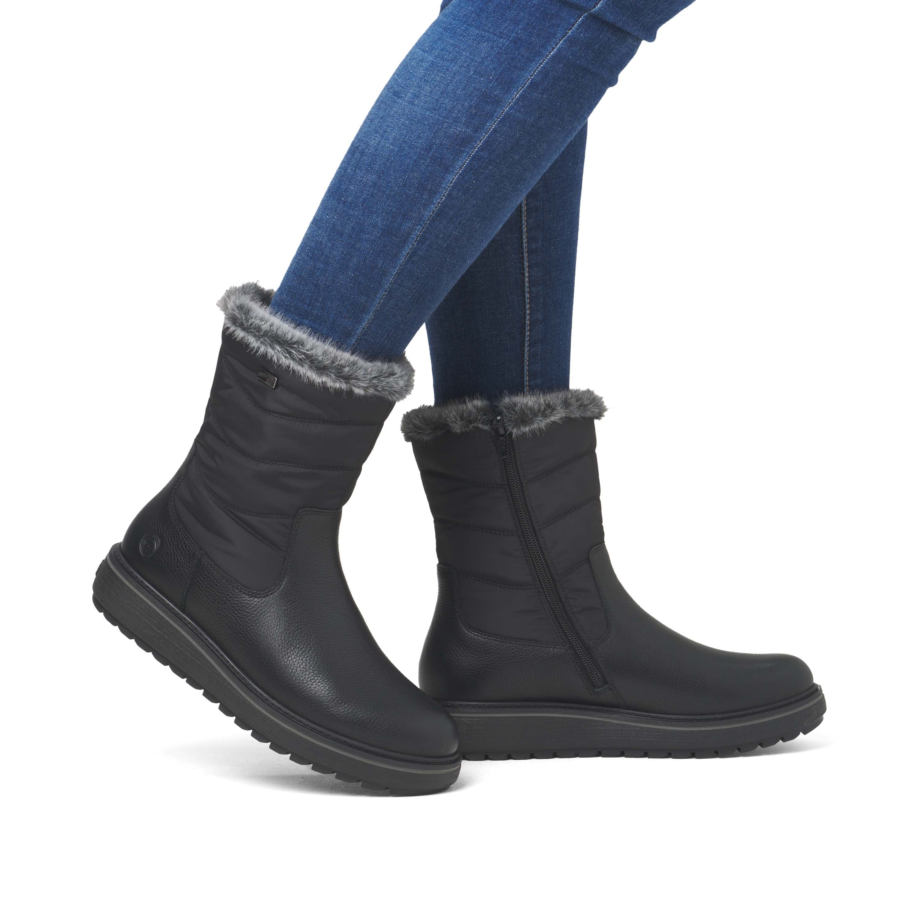 remonte Woman's Boots - Black | D0U79-03 - Image 11