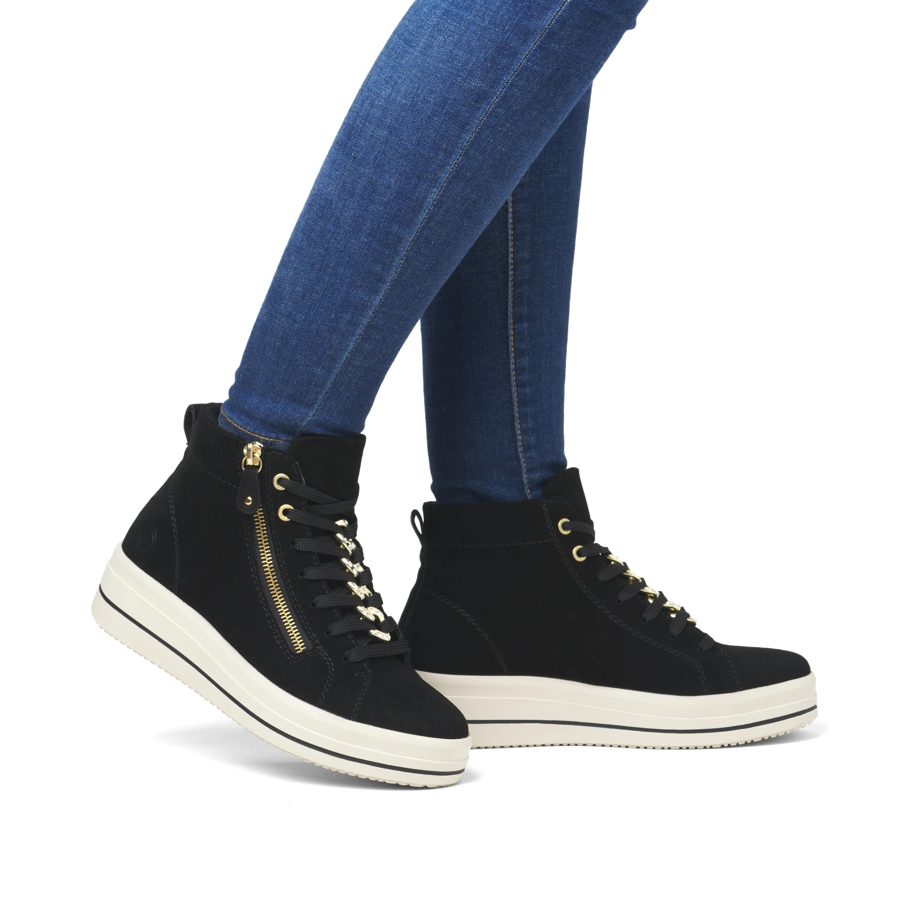 remonte Woman's Boots - Black | D1C70-02 - Image 10