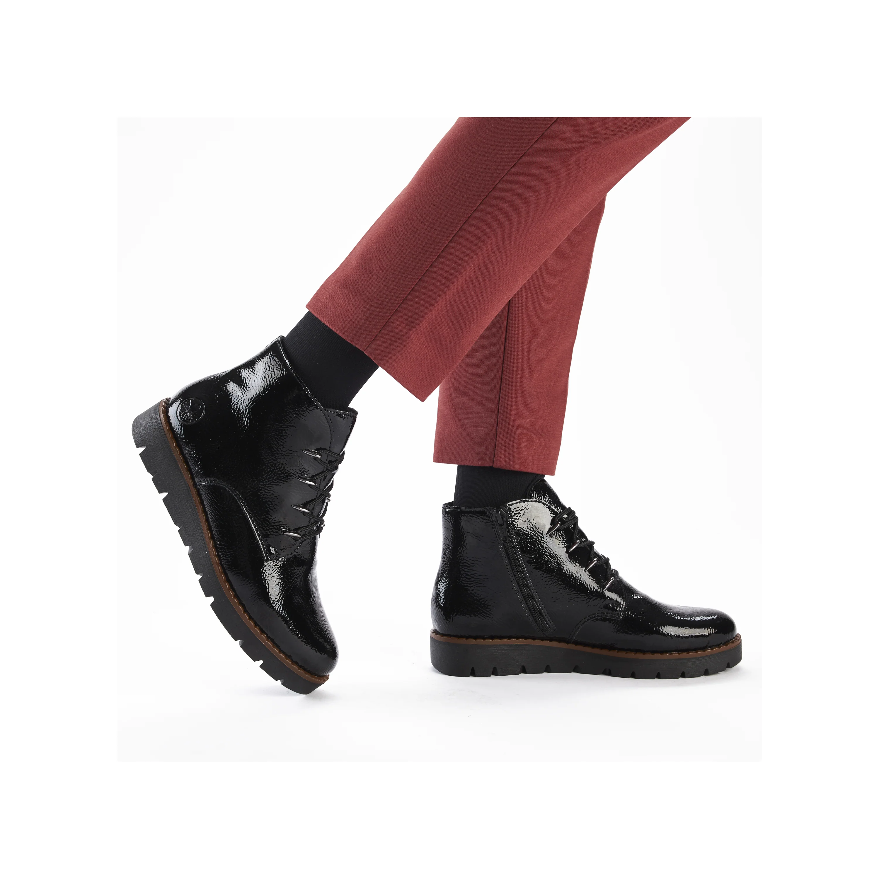 Rieker Woman's Boots - Black | 44902-00 - Image 10