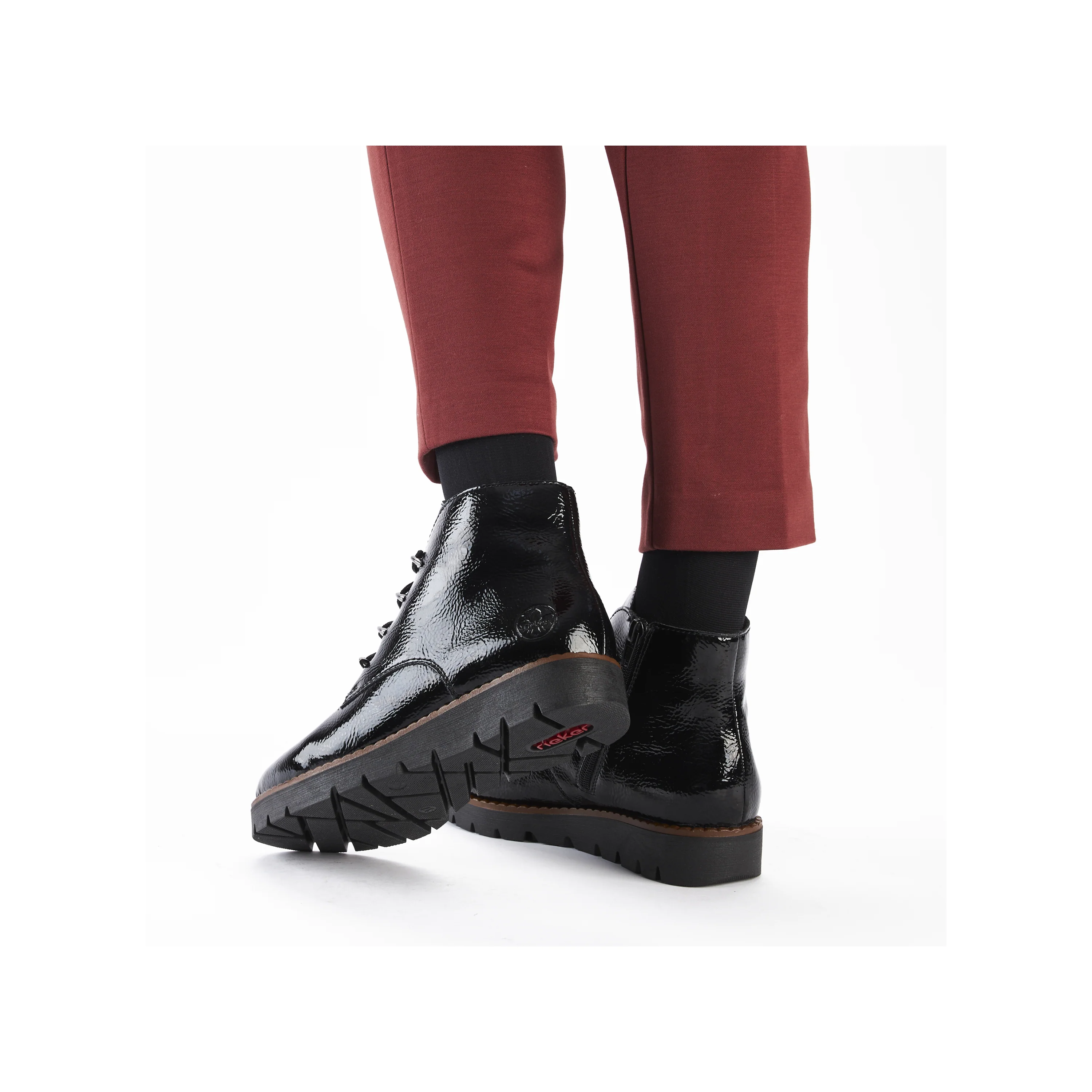 Rieker Woman's Boots - Black | 44902-00 - Image 12