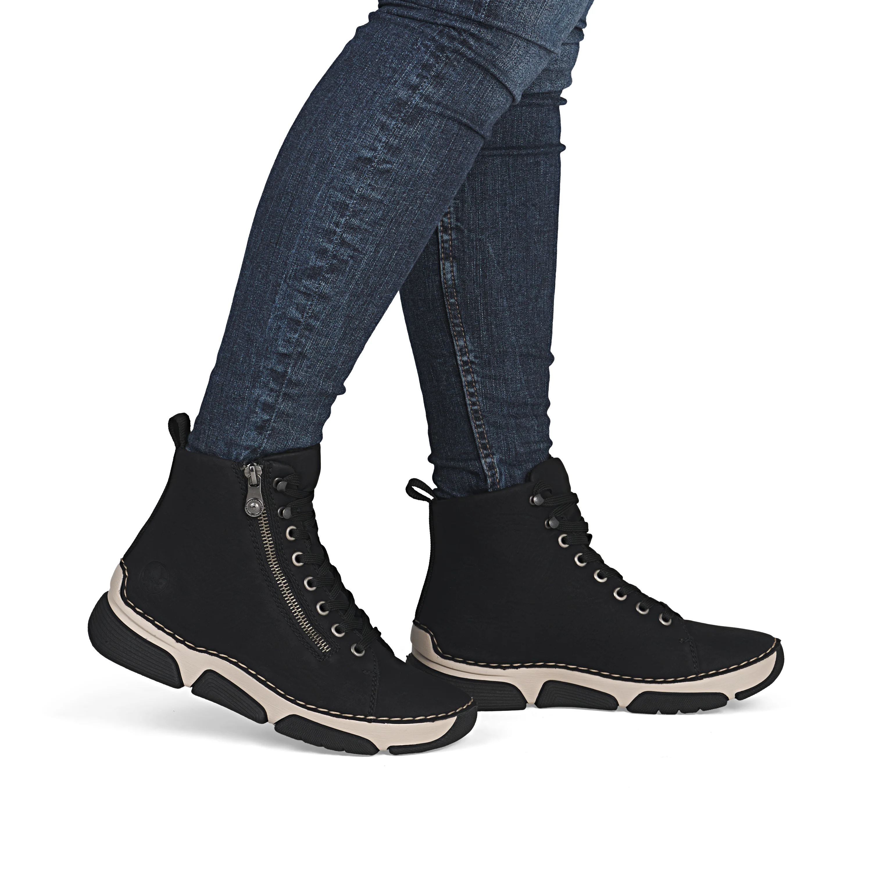 Rieker Woman's Boots - Black | 45920-01 - Image 10