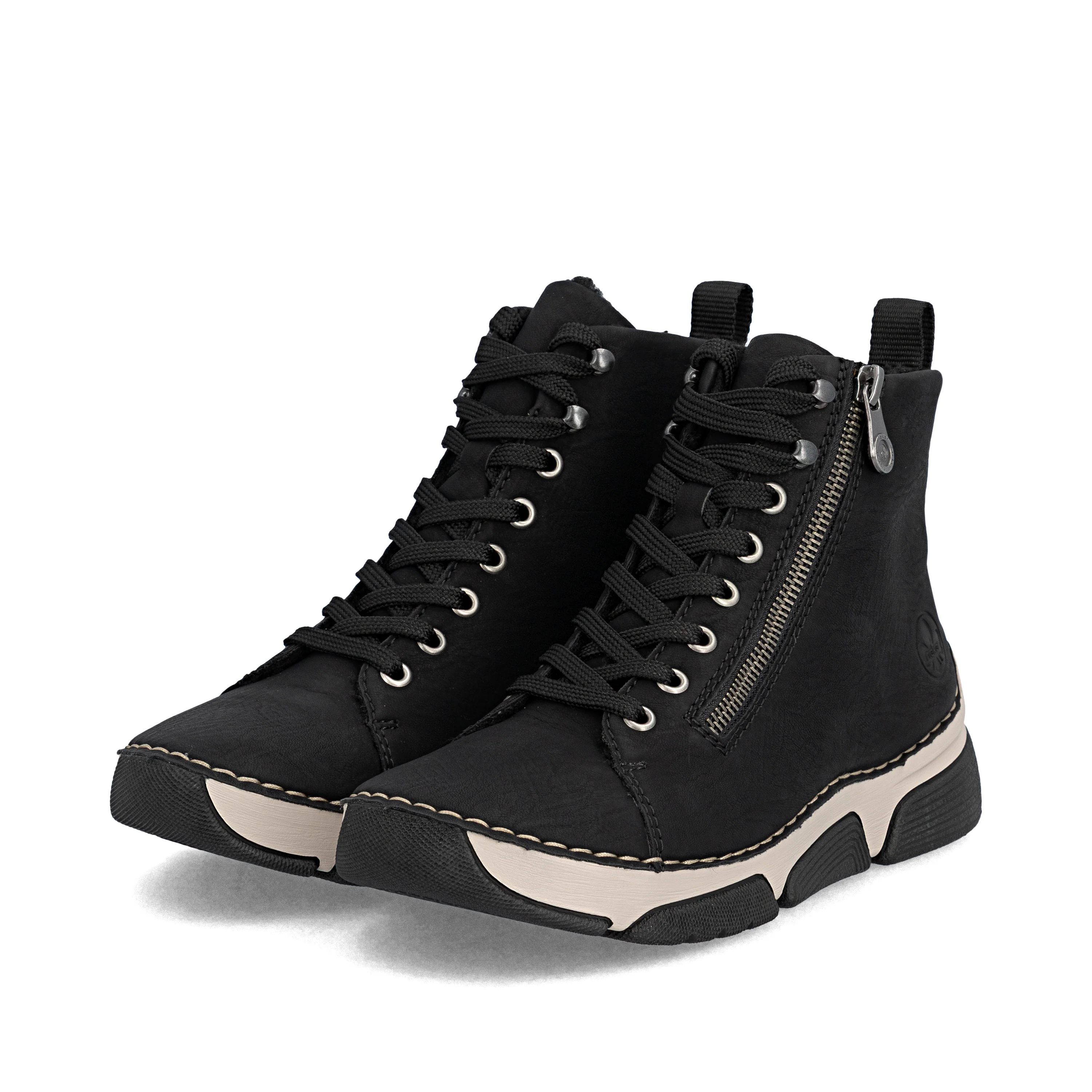 Rieker Woman's Boots - Black | 45920-01 - Image 8