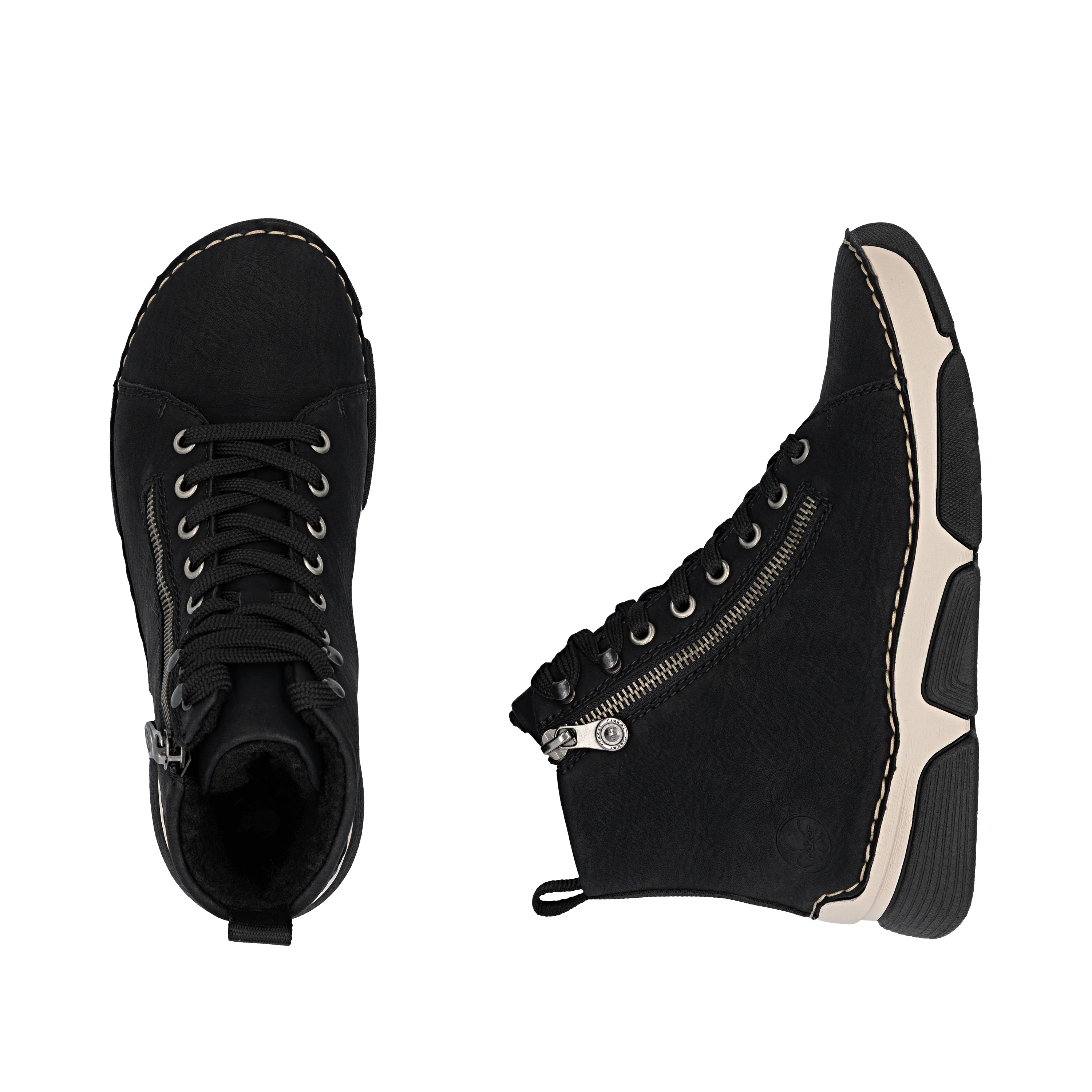 Rieker Woman's Boots - Black | 45920-01 - Image 9