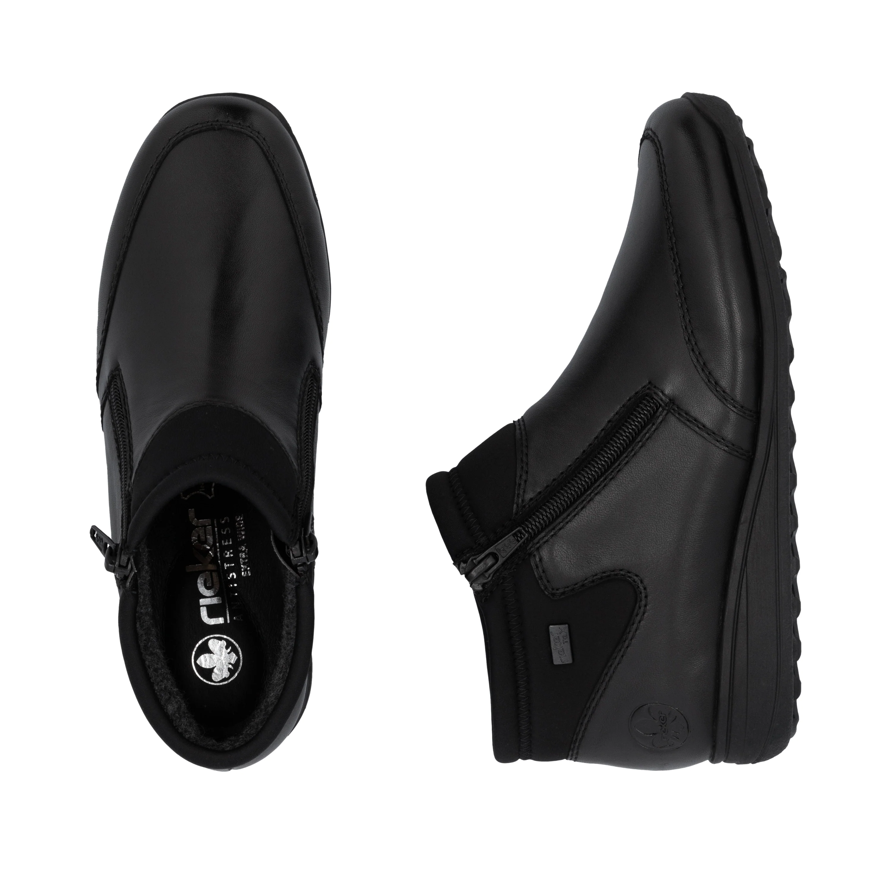 Rieker Woman's Boots - Black | 47270-00 - Image 9