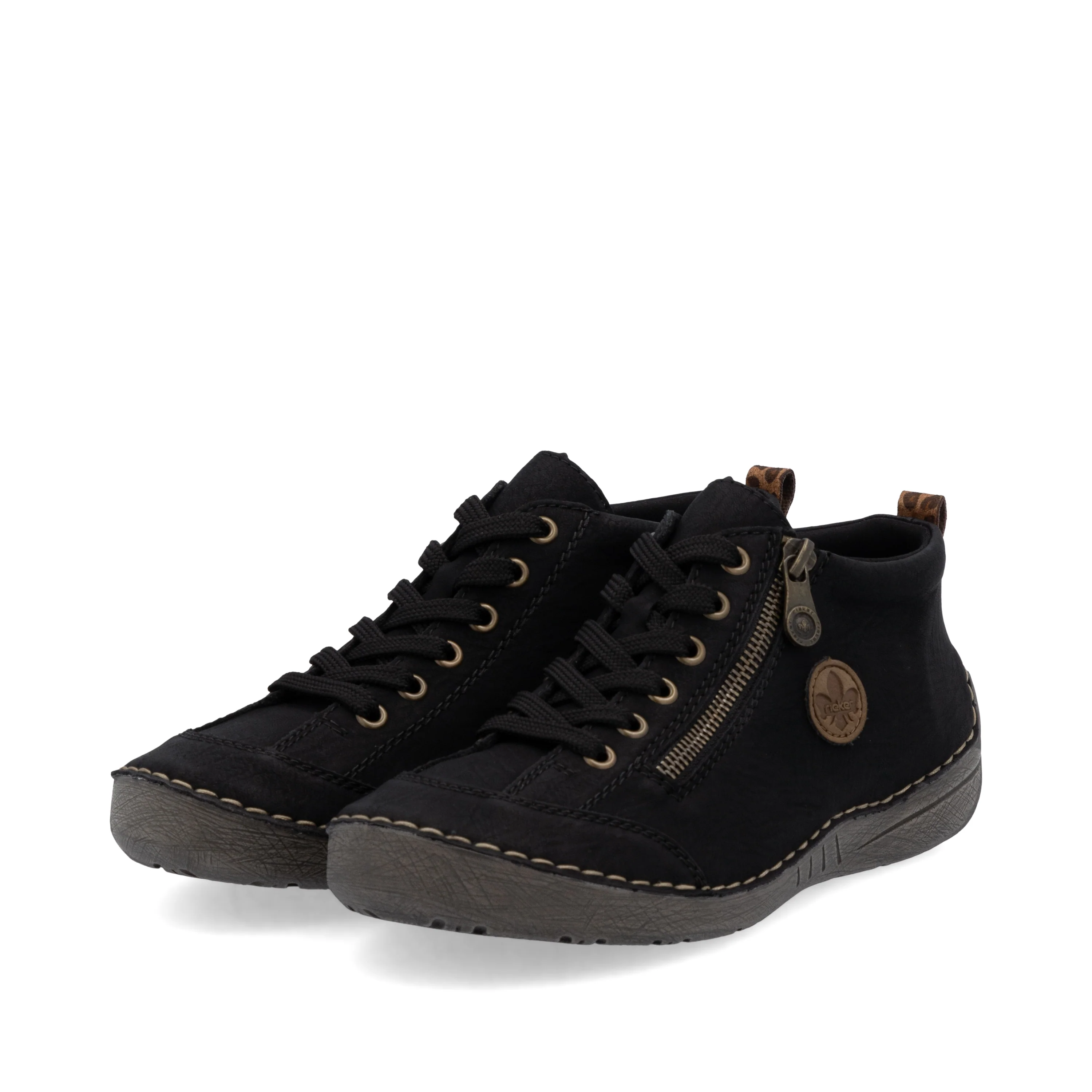 Rieker Woman's Boots - Black | 52514-00 - Image 8