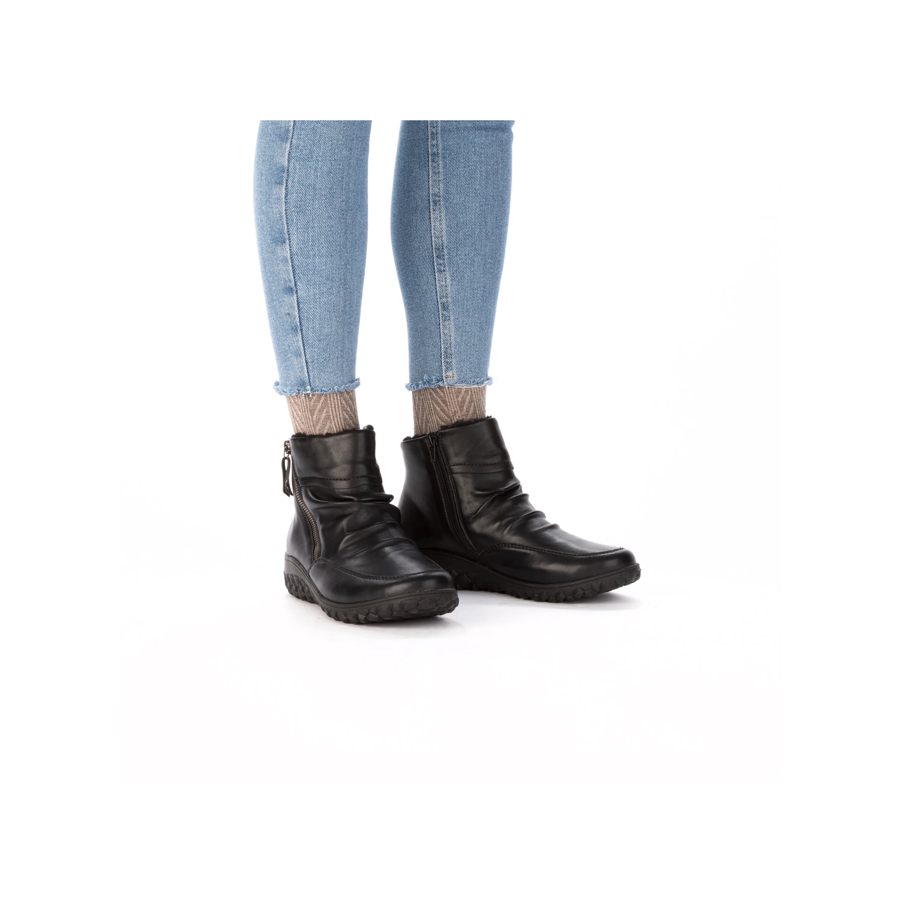 Rieker Woman's Boots - Black | 59585-01 - Image 10