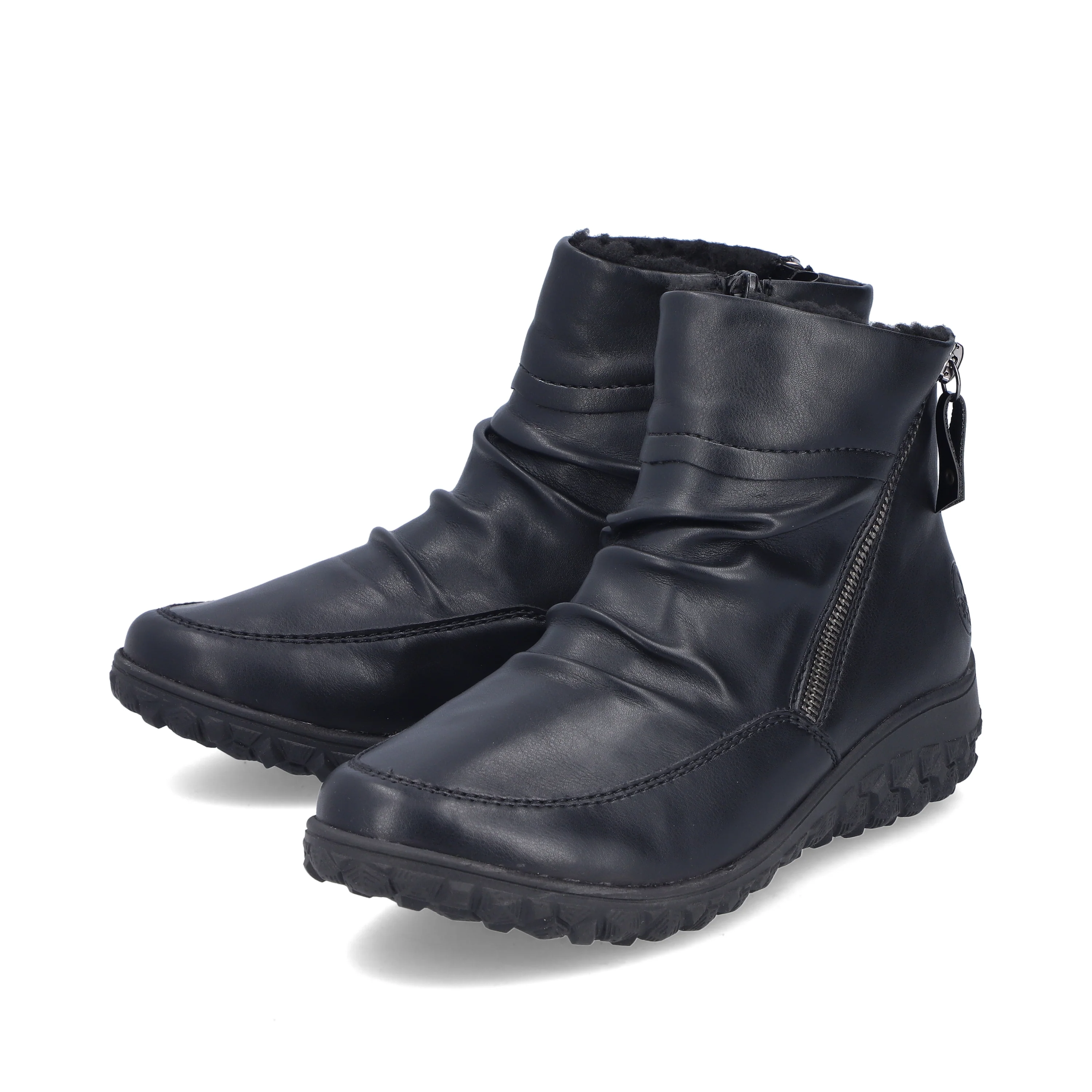 Rieker Woman's Boots - Black | 59585-01 - Image 8