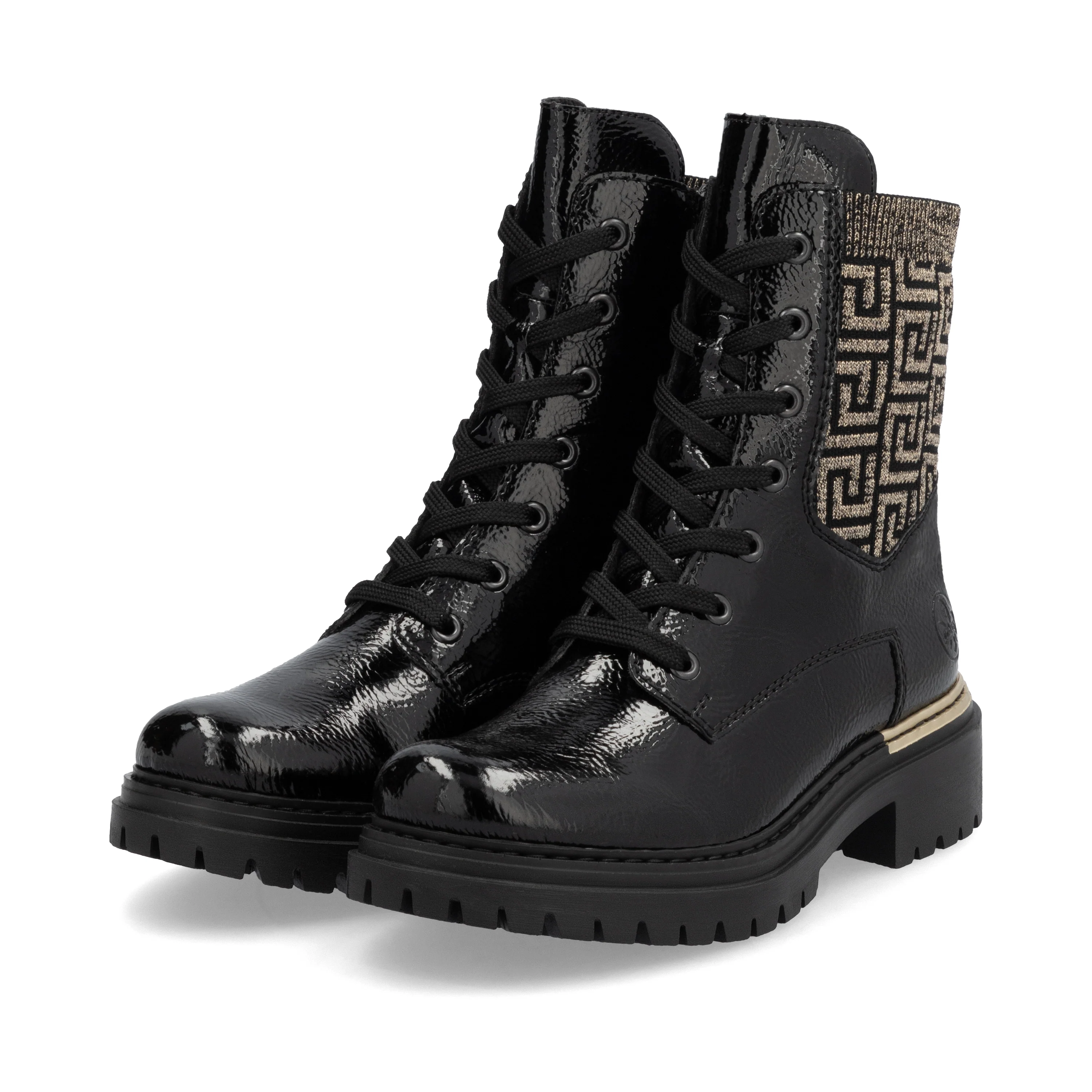 Rieker Woman's Boots - Black | 72607-00 - Image 8