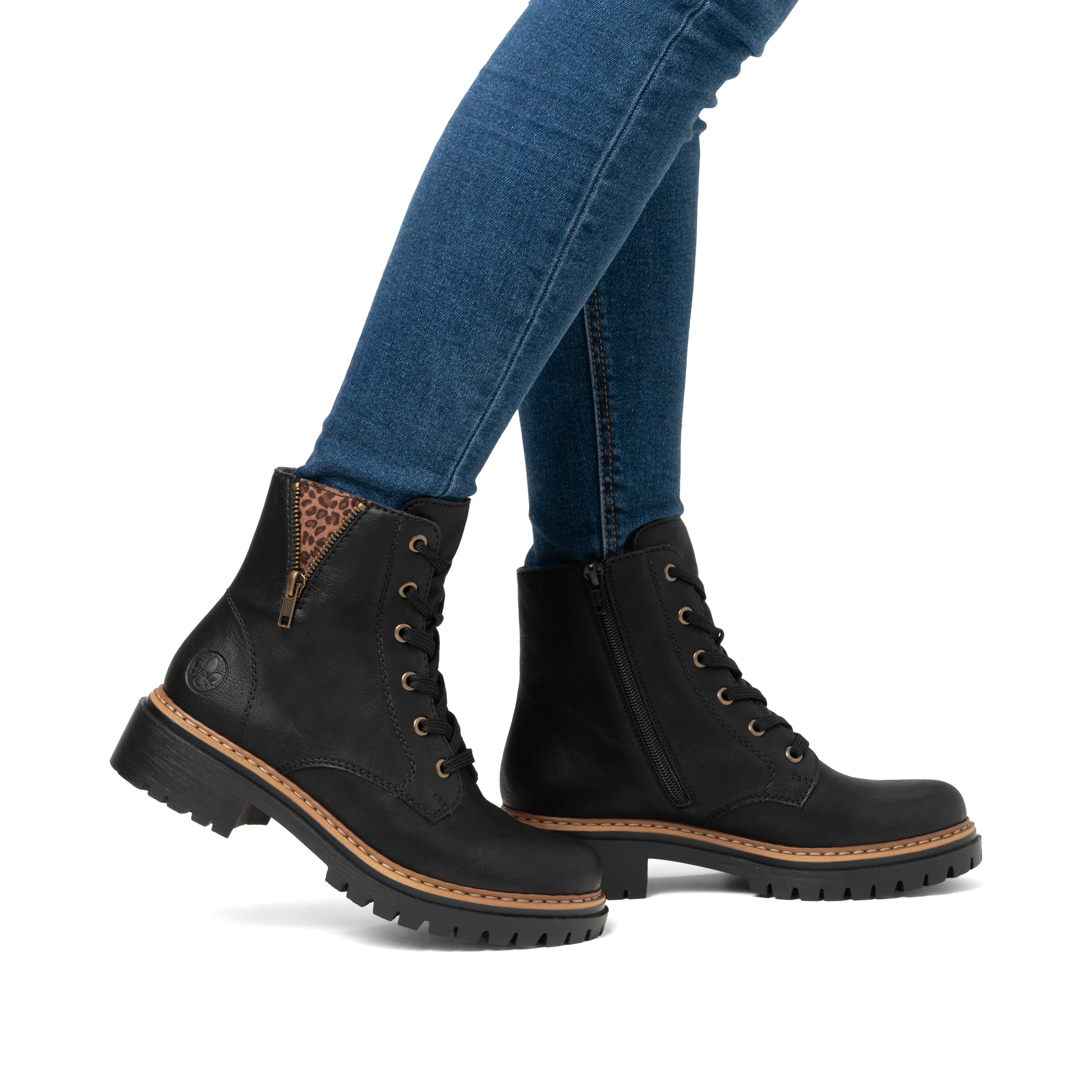 Rieker Woman's Boots - Black | 72617-00 - Image 10